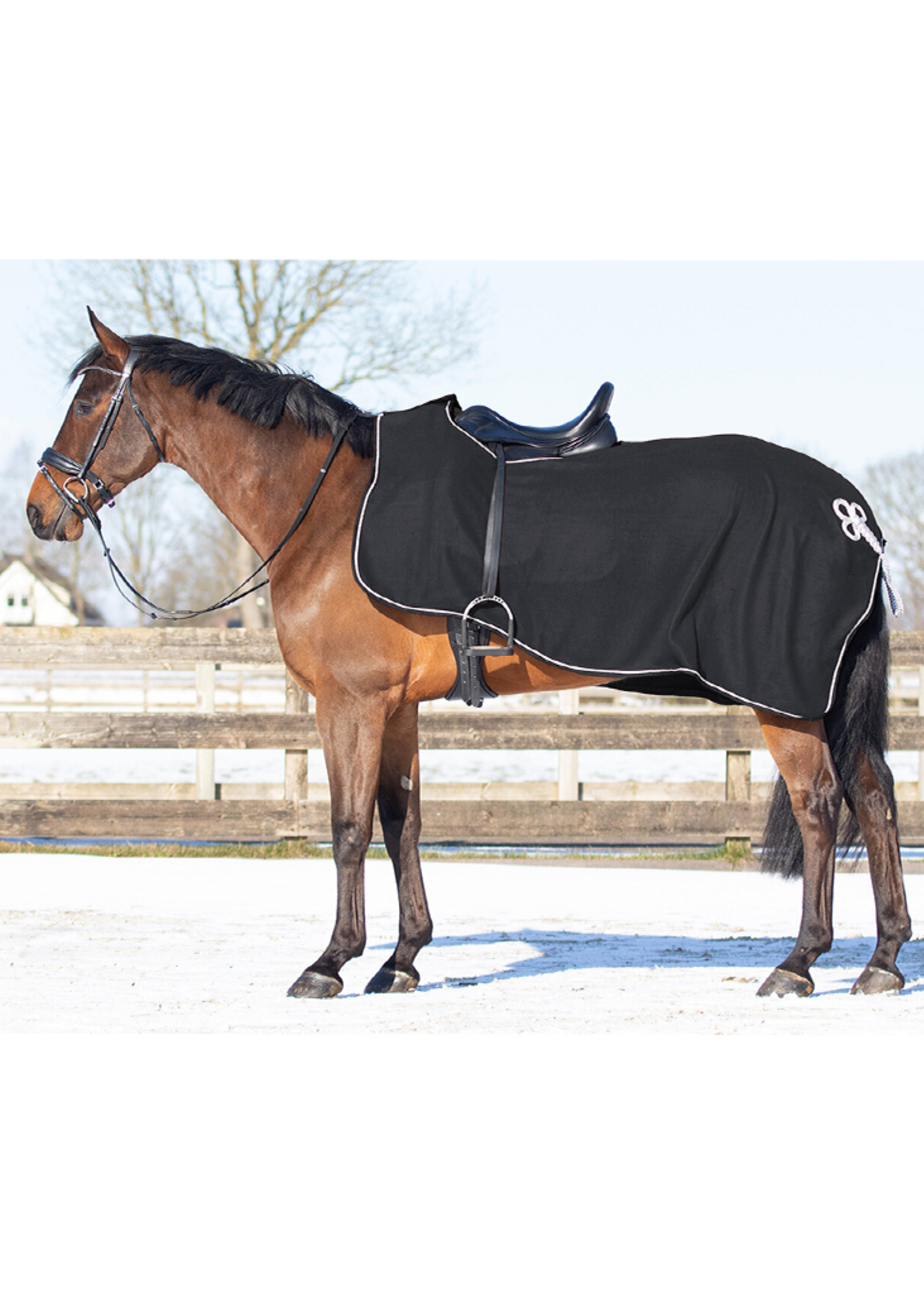 QHP QHP Fleece Uitrij deken