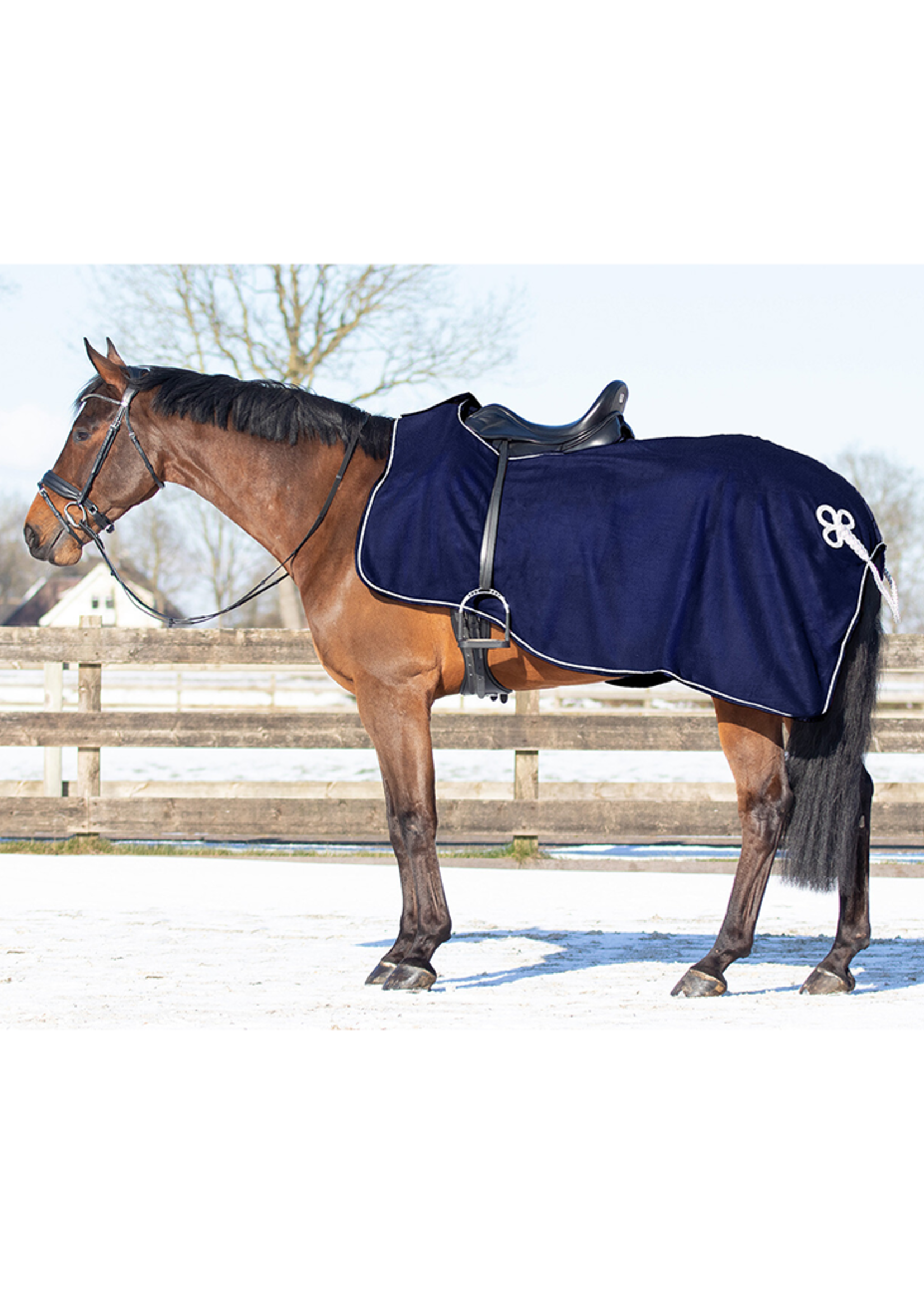 QHP QHP Fleece Uitrij deken