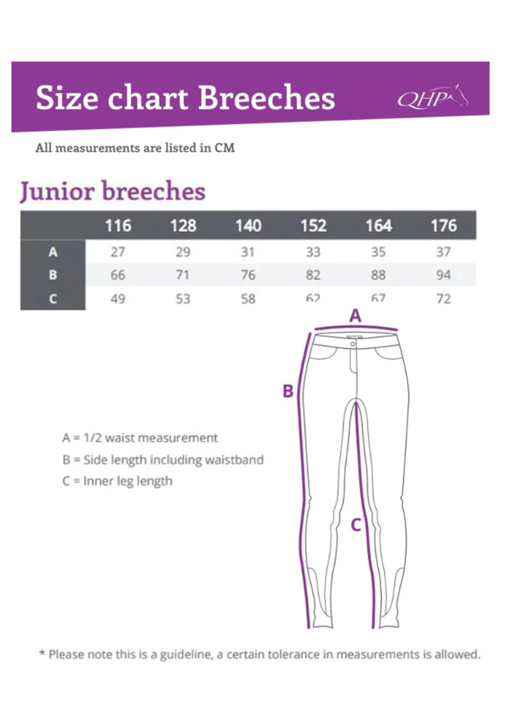 QHP QHP Junior Kind  Broek