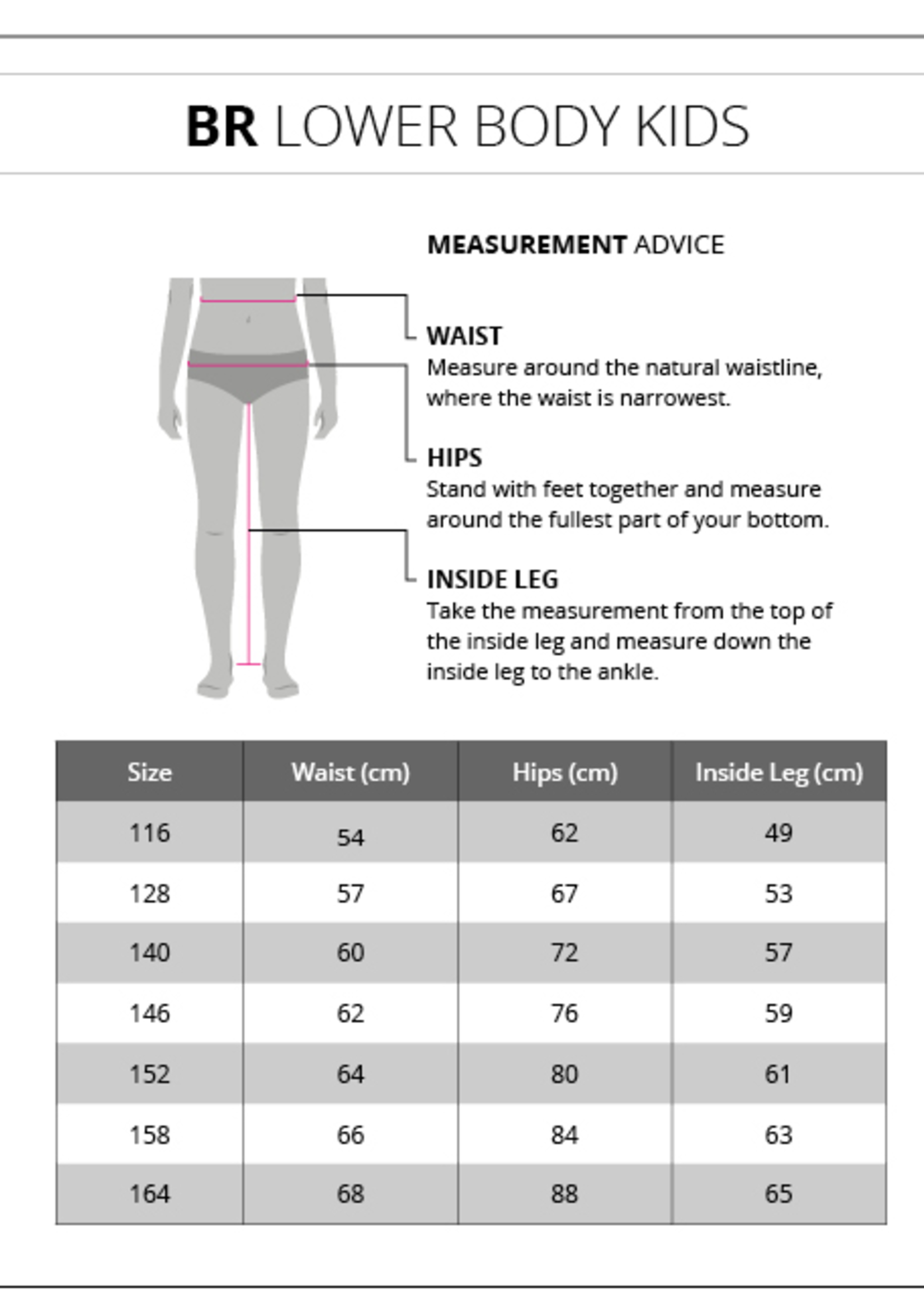 BR BR Elian Full Legging Kind Broek 625133