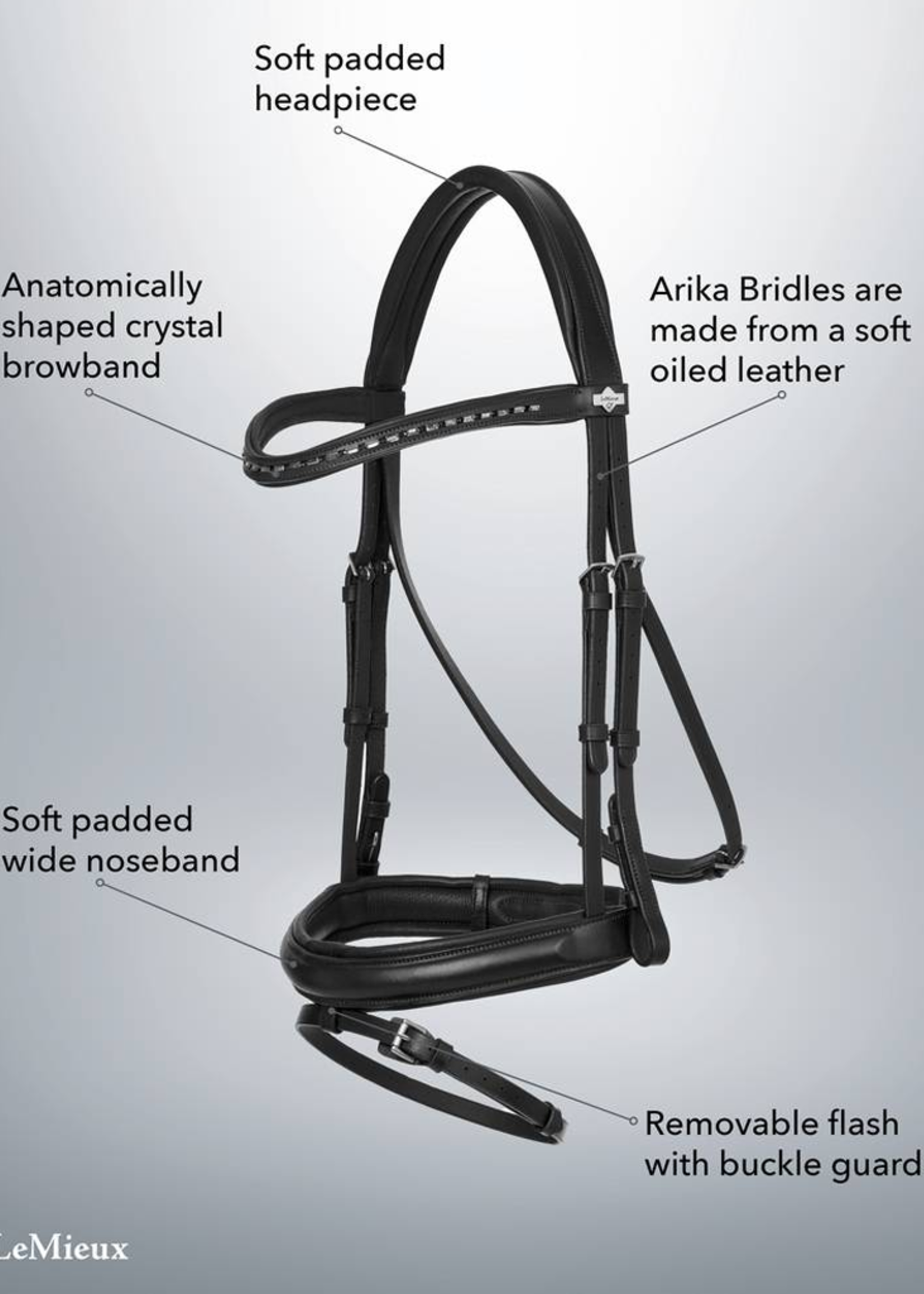LeMieux Lemieux Arika Dressage Hoofdstel