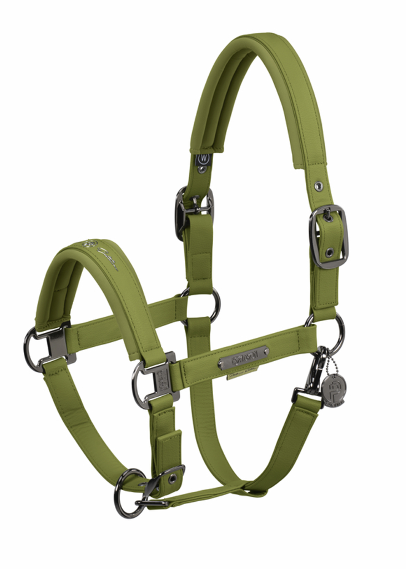 Eskadron Eskadron Platinum Doublepin Faux Leather  Halster 420140