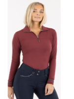 Anky Anky  Halve Rits Lange Mouw Polo Shirt