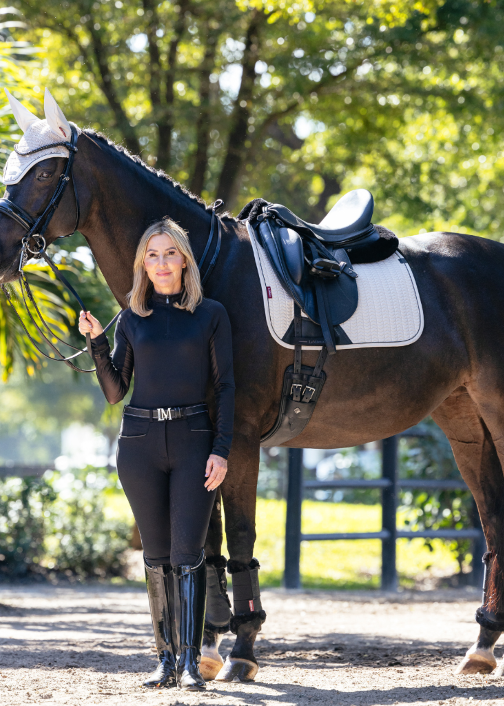 LeMieux Lemieux Finesse Oornetje Stone Large