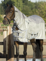 QHP QHP Waterdichte  Vliegendeken met nek en kap