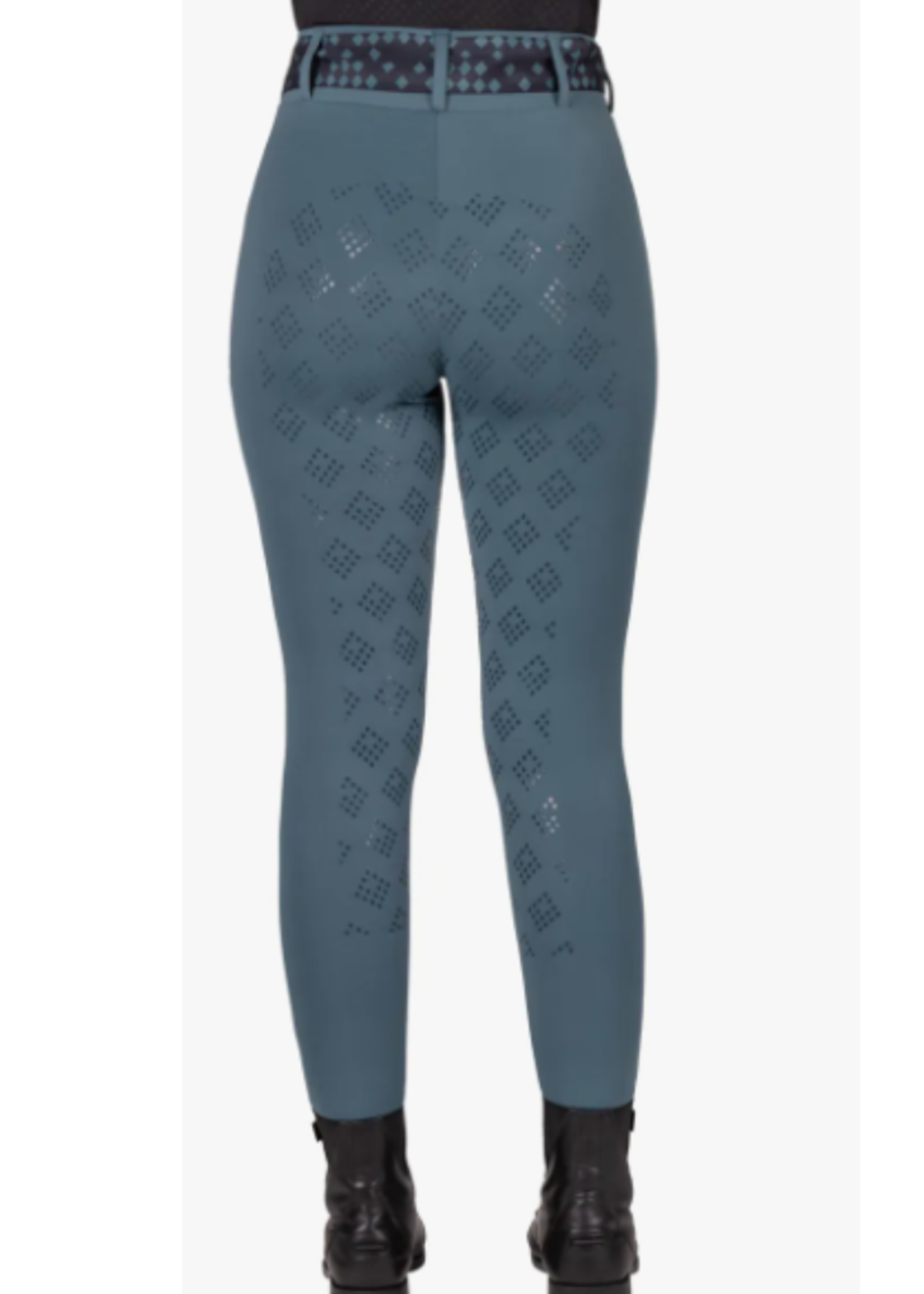 QHP QHP Micah Full Grip Legging Dames Broek 8848