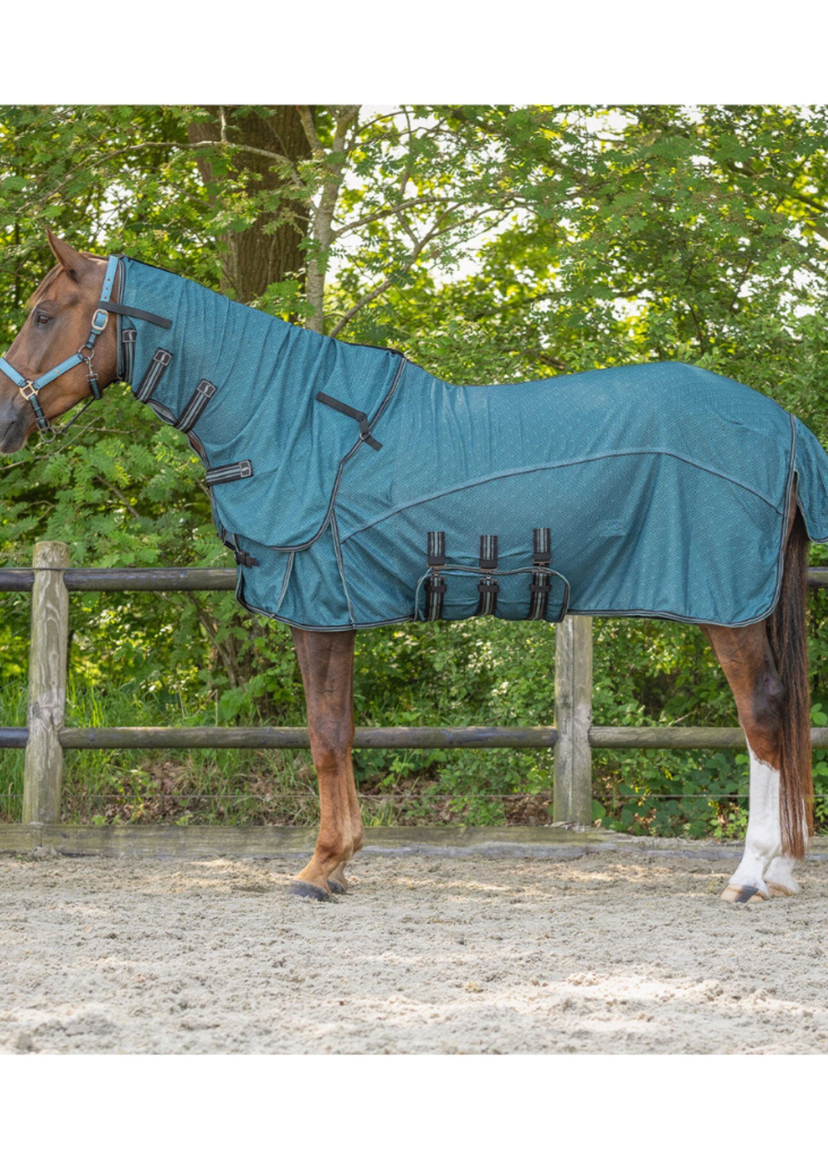 QHP QHP Vliegendeken met nek en kap 6373