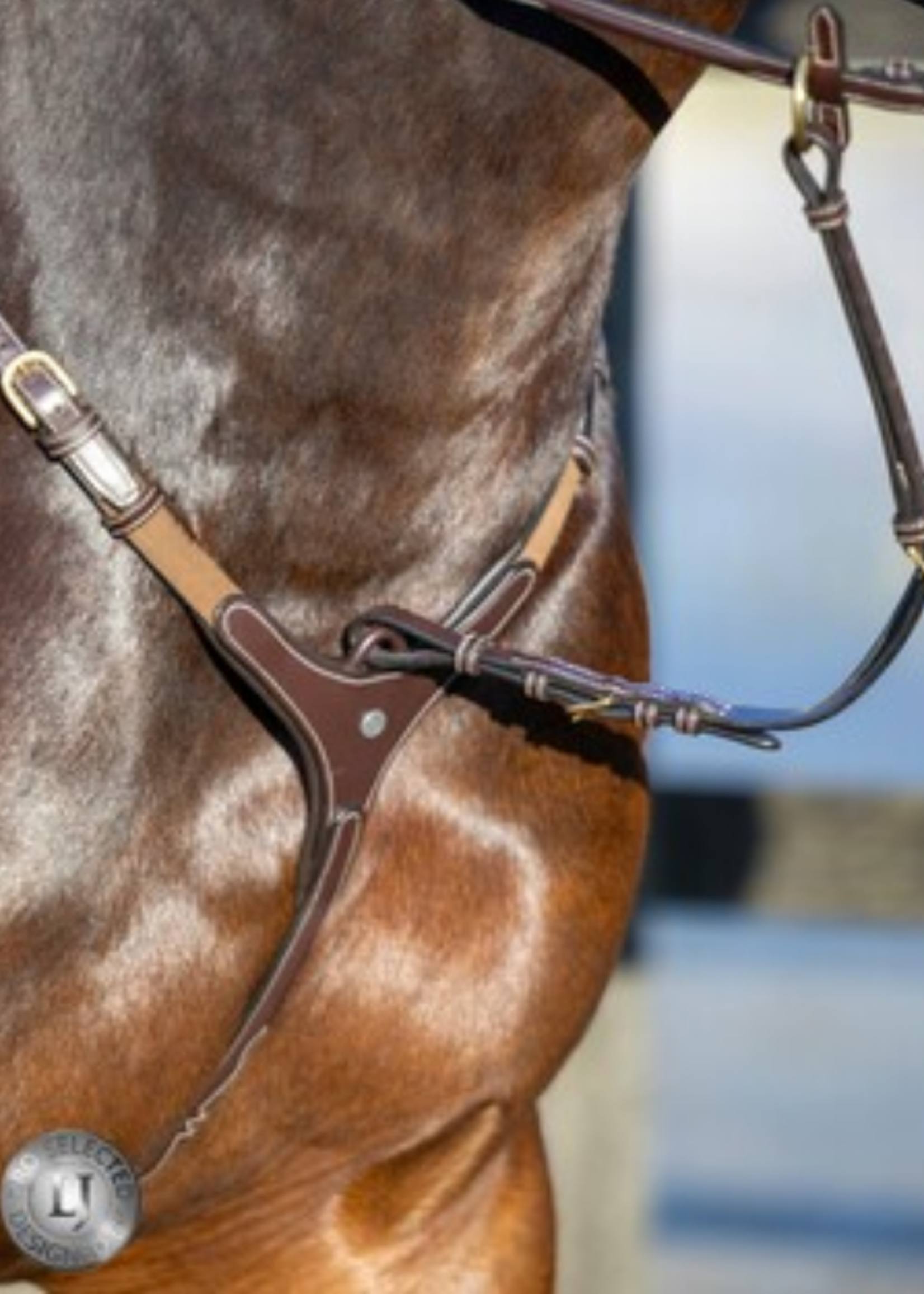 LJ Leathers LJ Heritage  Pro 3-punt  Martingaal PS304