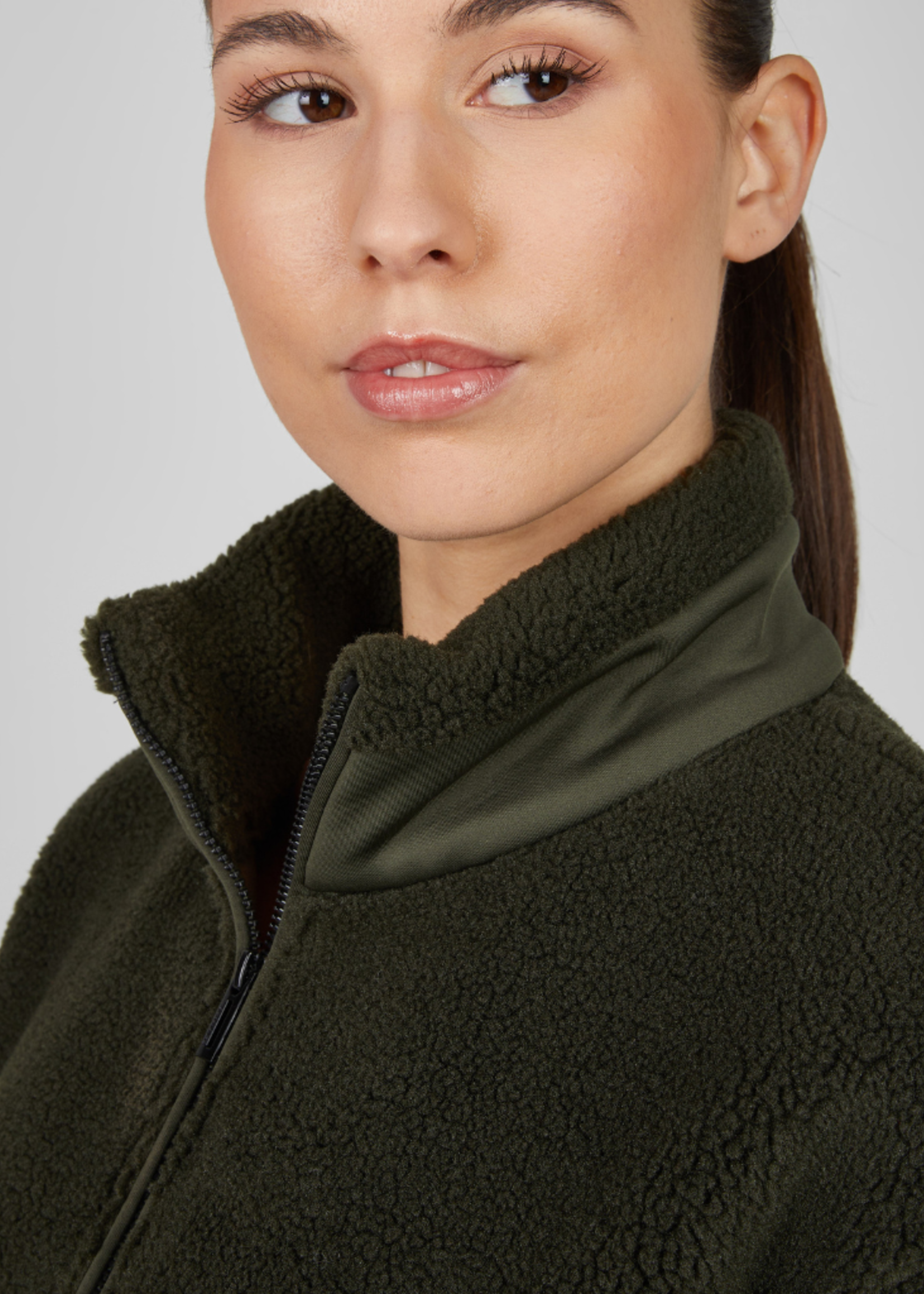 Eskadron Eskadron Dynamic Half Zip  Teddy Fleece Dames  Sweater 822389
