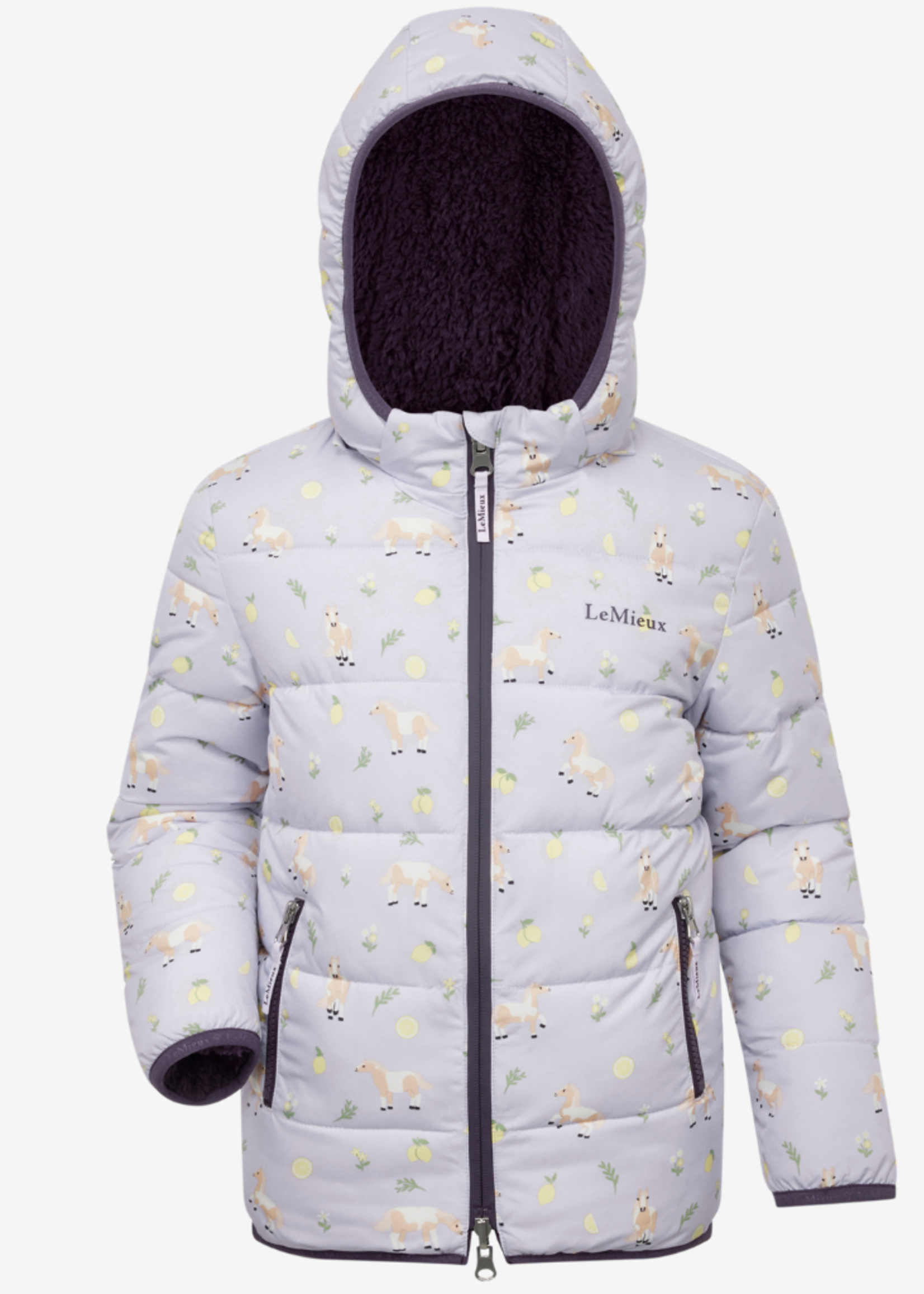LeMieux Lemieux Mini Printed Puffer Kind Jas
