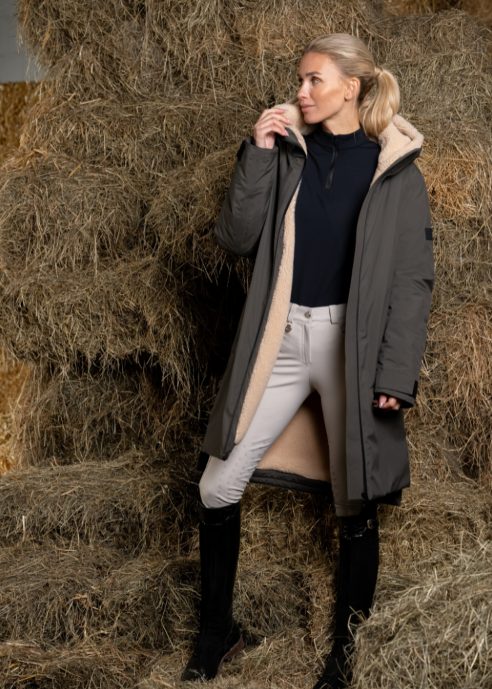 Pikeur Pikeur Sports  Waterdichte Winter Lange  Dames Jas 802201