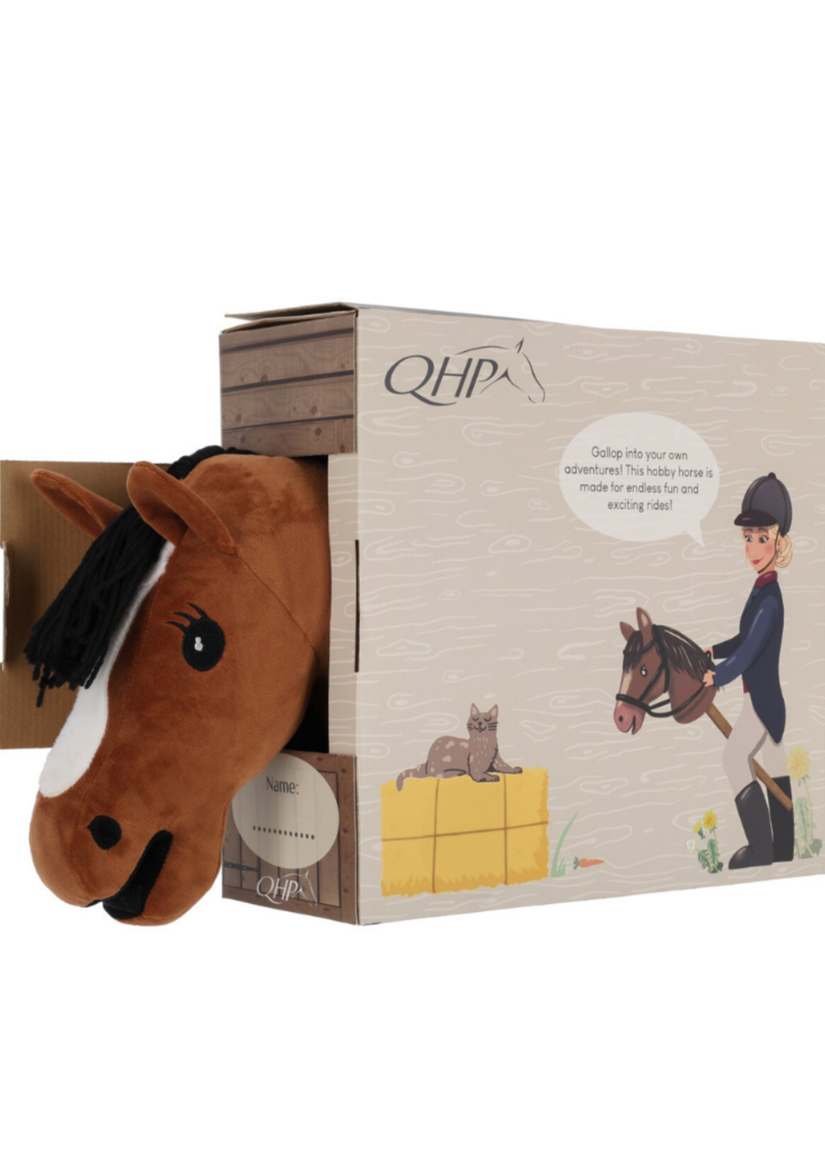 QHP QHP Hobby Horse Speelgoed  Stokpaard 5577