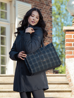 Eskadron Eskadron Heritage Bouclé Shopper Tas Navy