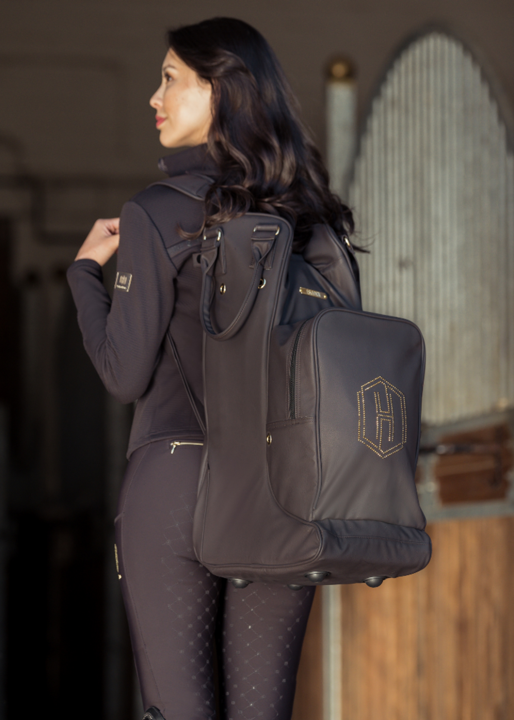 Eskadron Eskadron Heritage Faux Leather Laarzen / Cap  Tas Black Truffle  355058862