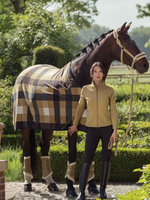 Eskadron Eskadron Heritage Check Fleece  Deken Cardamomm