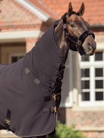 Eskadron Eskadron Heritage High Neck Double Fleece  Deken Black Truffle