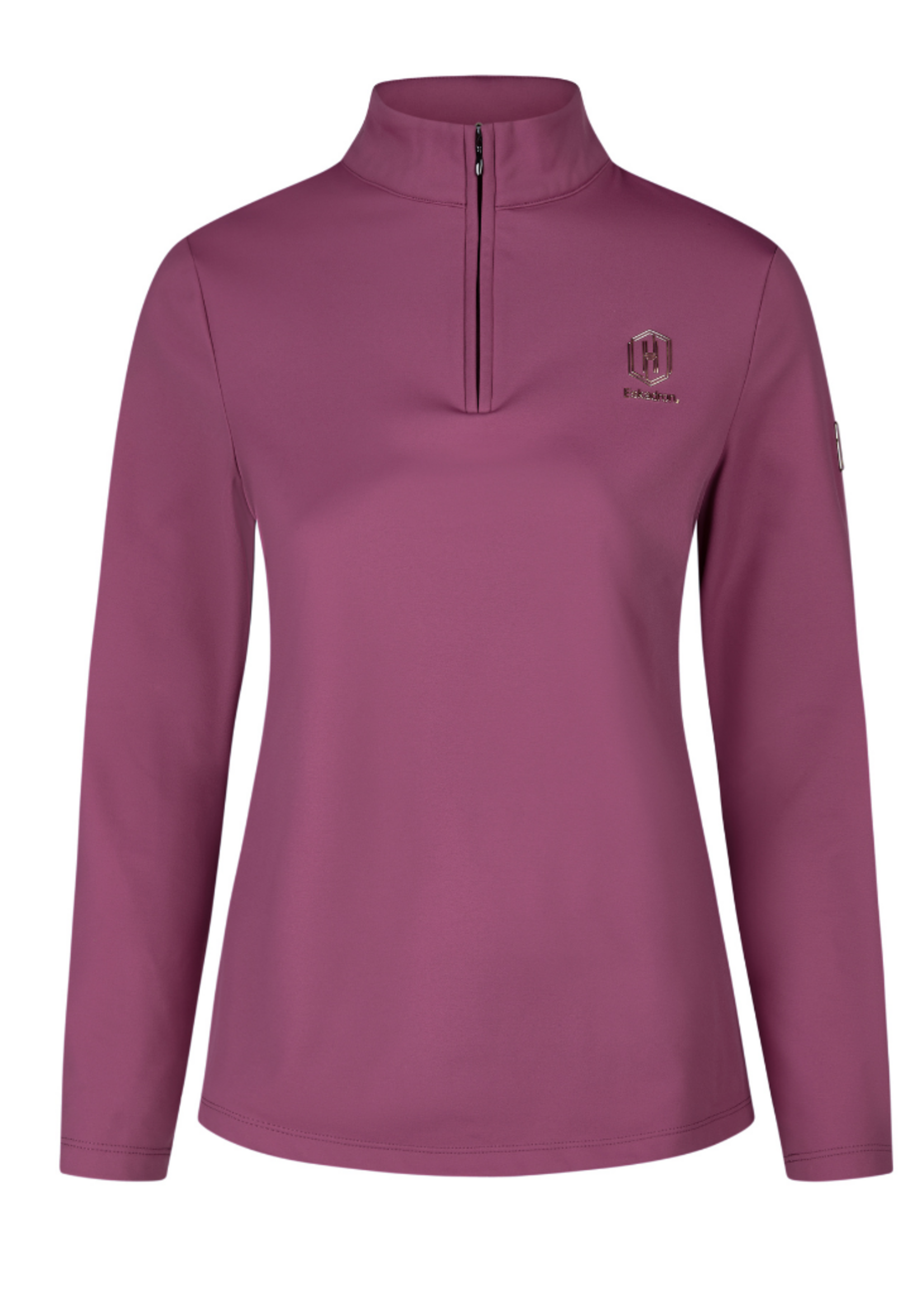 Eskadron Eskadron Heritage Lange Mouw Half Zip  Dames  Shirt Wild Berry  822158