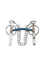 Ideal Ideal Bluesteel N Boven Gebogen Liverpool Bit