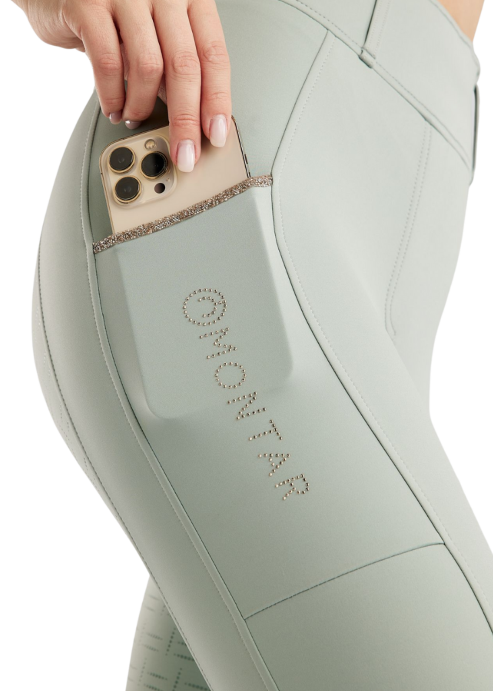 Montar Montar Mo Lila Full Grip Crystal Dames Legging Broek 26225