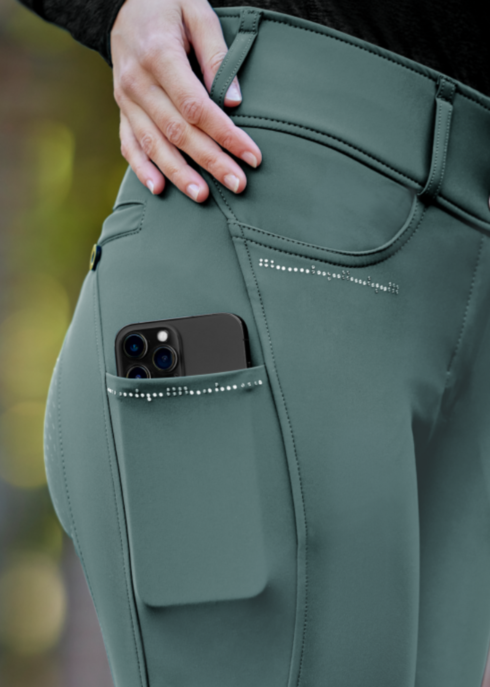 Waldhausen Waldh Mathilda High Waist Full Grip Dames Broek 32526