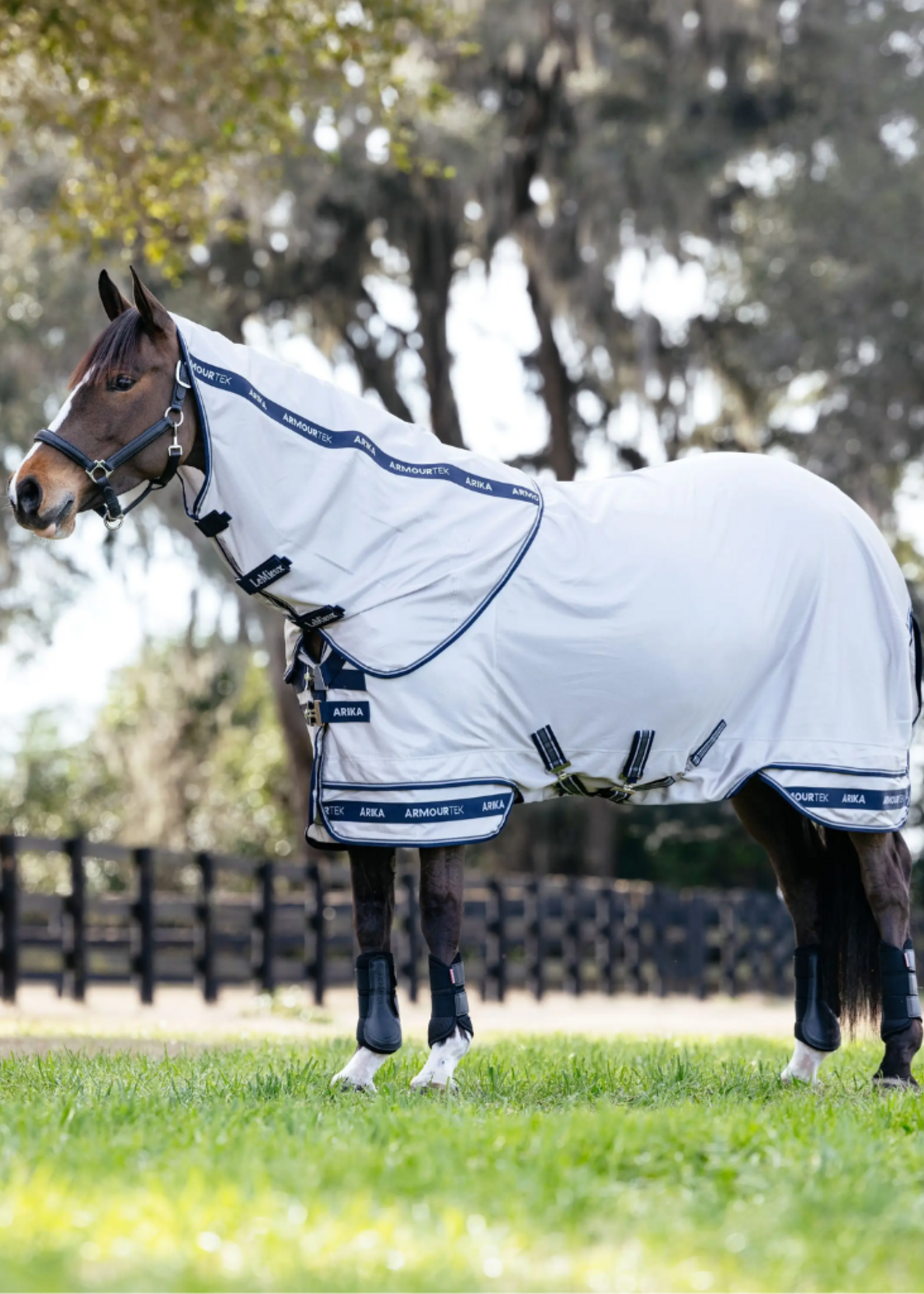 LeMieux Lemieux Arika Armour-Tek M Afneenbare Hals Pony Vliegen  Deken