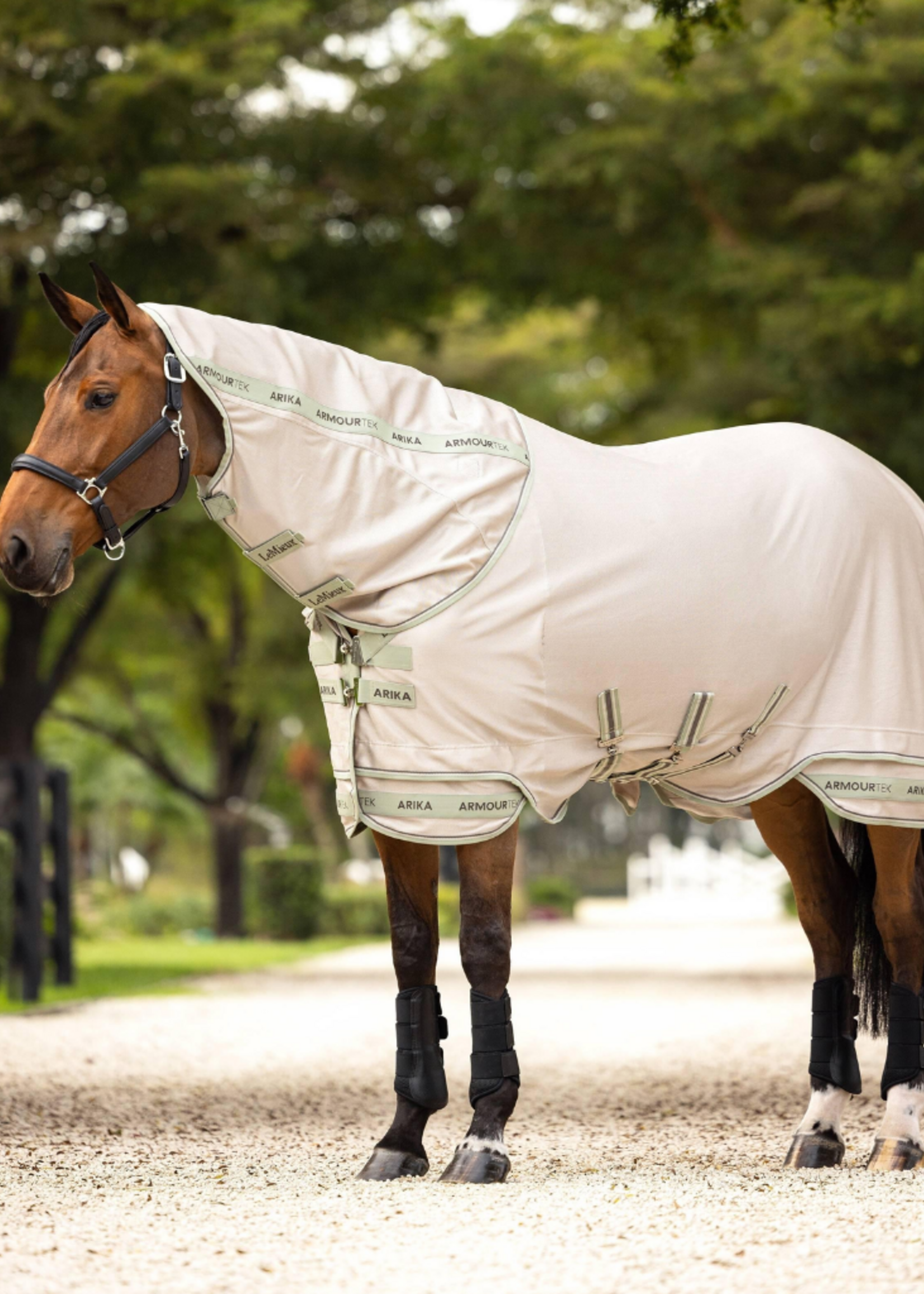 LeMieux Lemieux Arika Armour-Tek M Afneenbare Hals Pony Vliegen  Deken