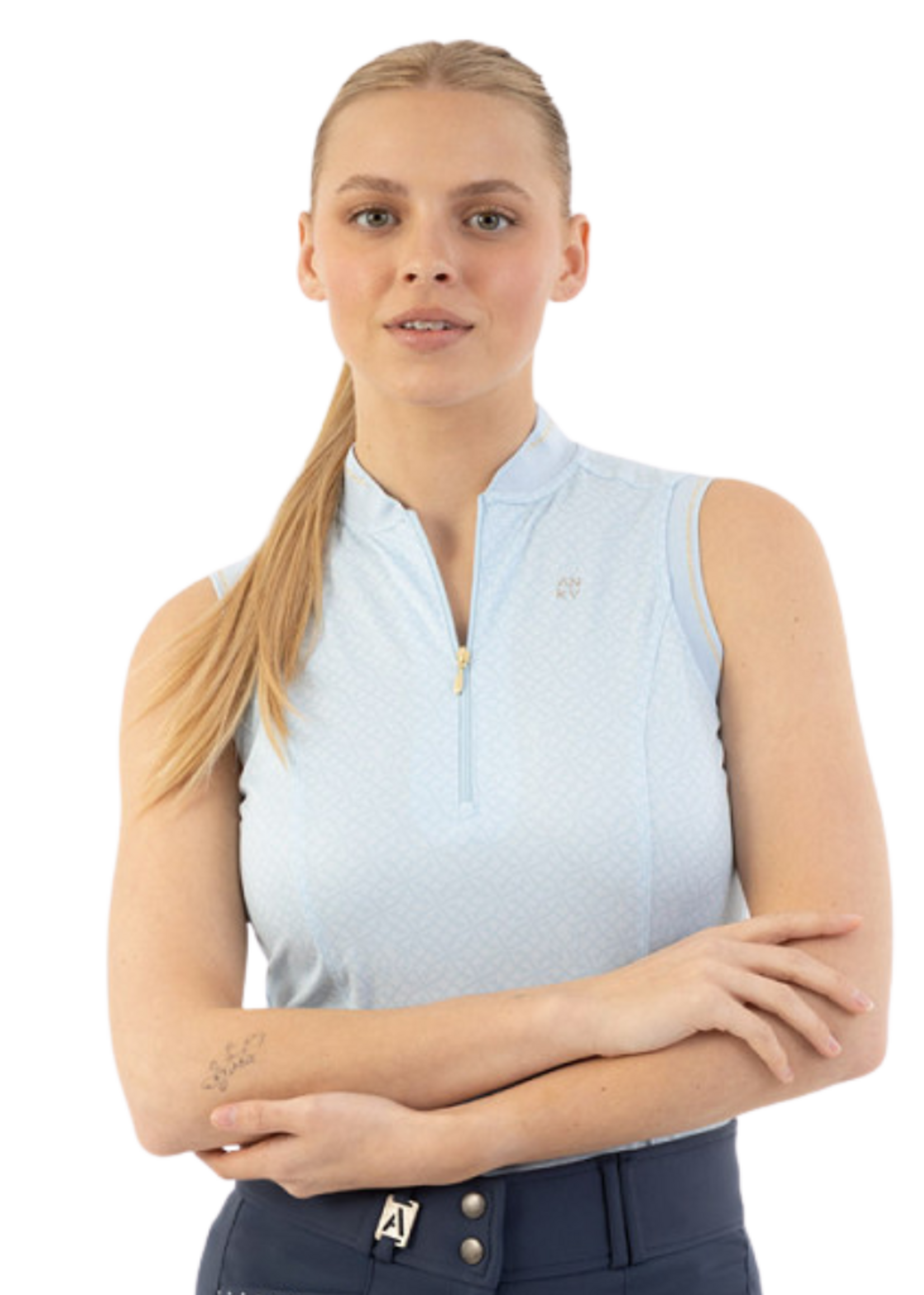 Anky Anky Sleeveless  Polo Shirt A67616