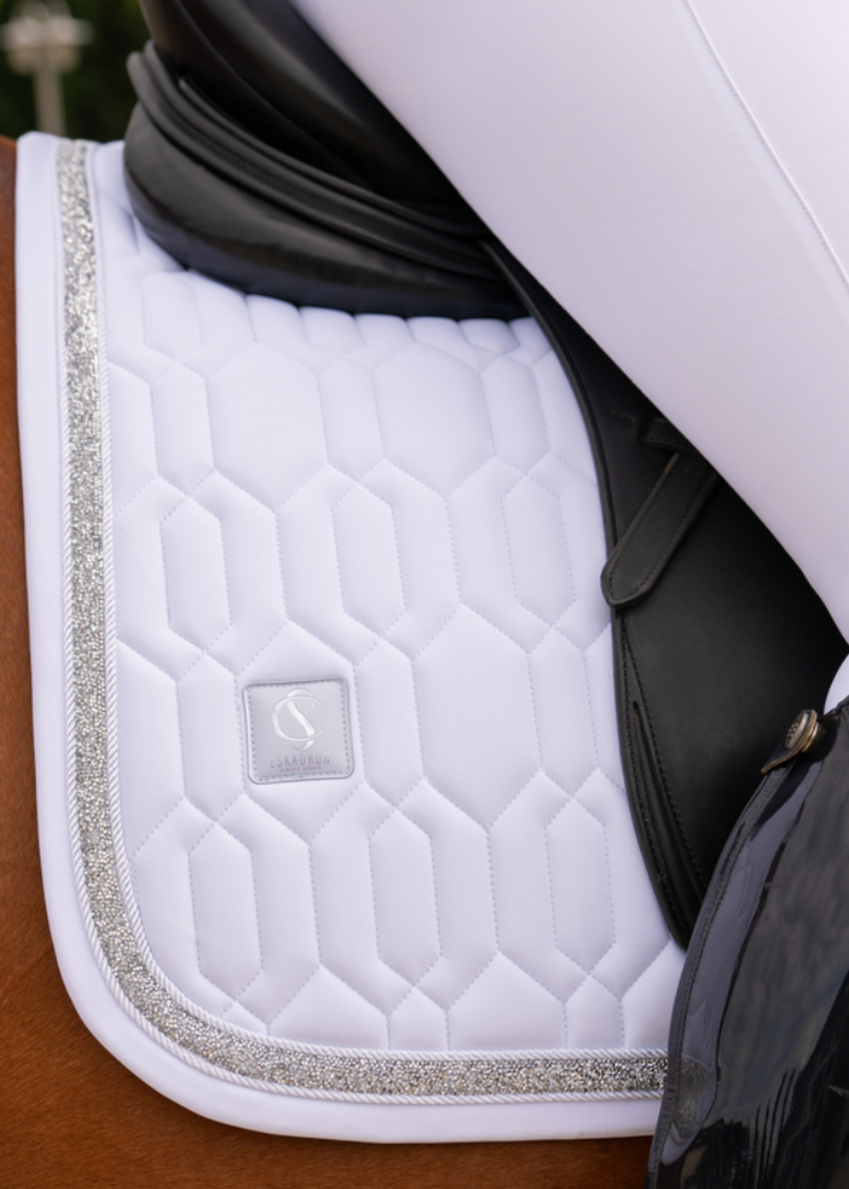 Eskadron Eskadron Classic Softshell Jewel Dekje DR Wit 215576523