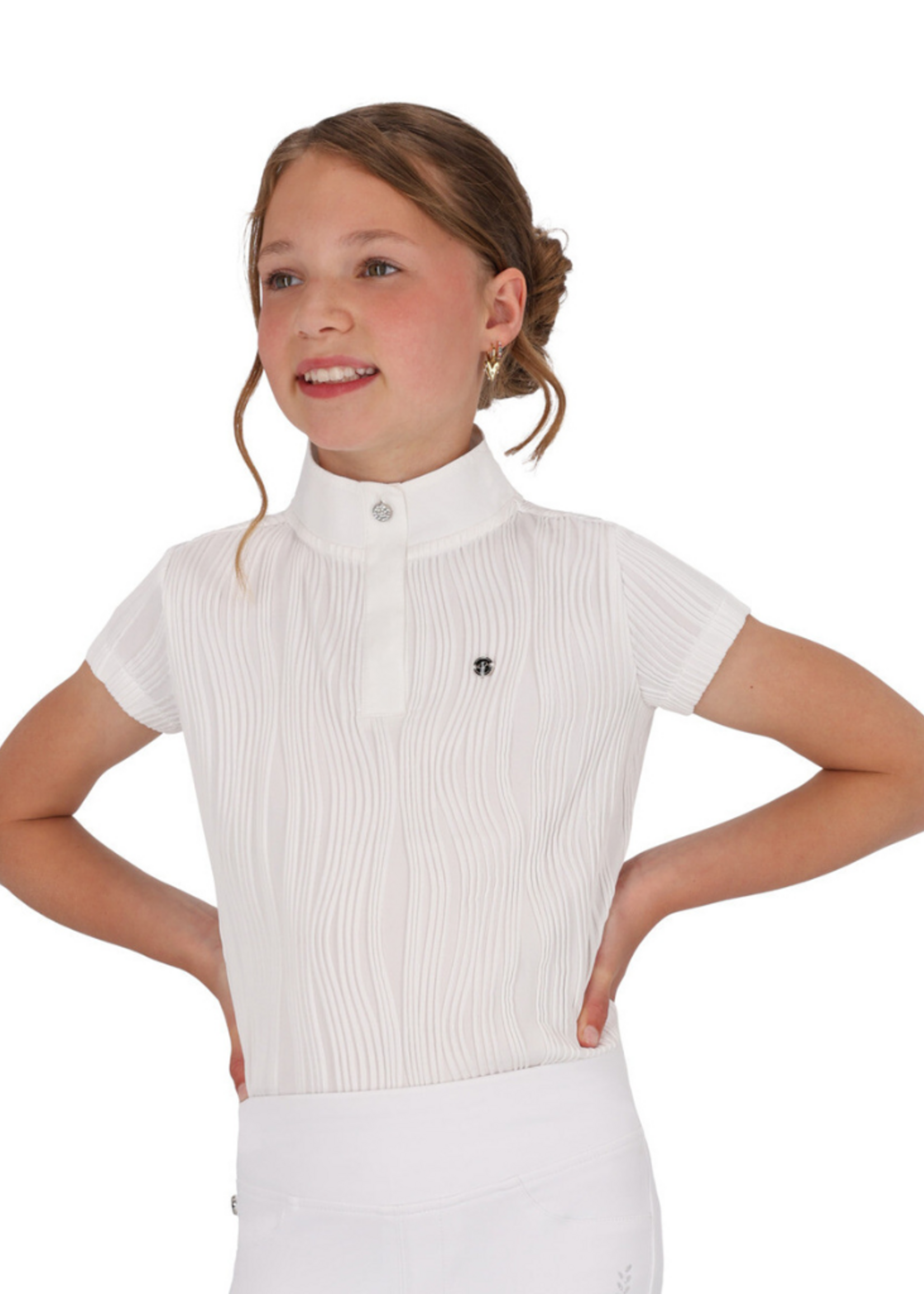 QHP QHP Kynlee Kind Wedstrijd Shirt 8925