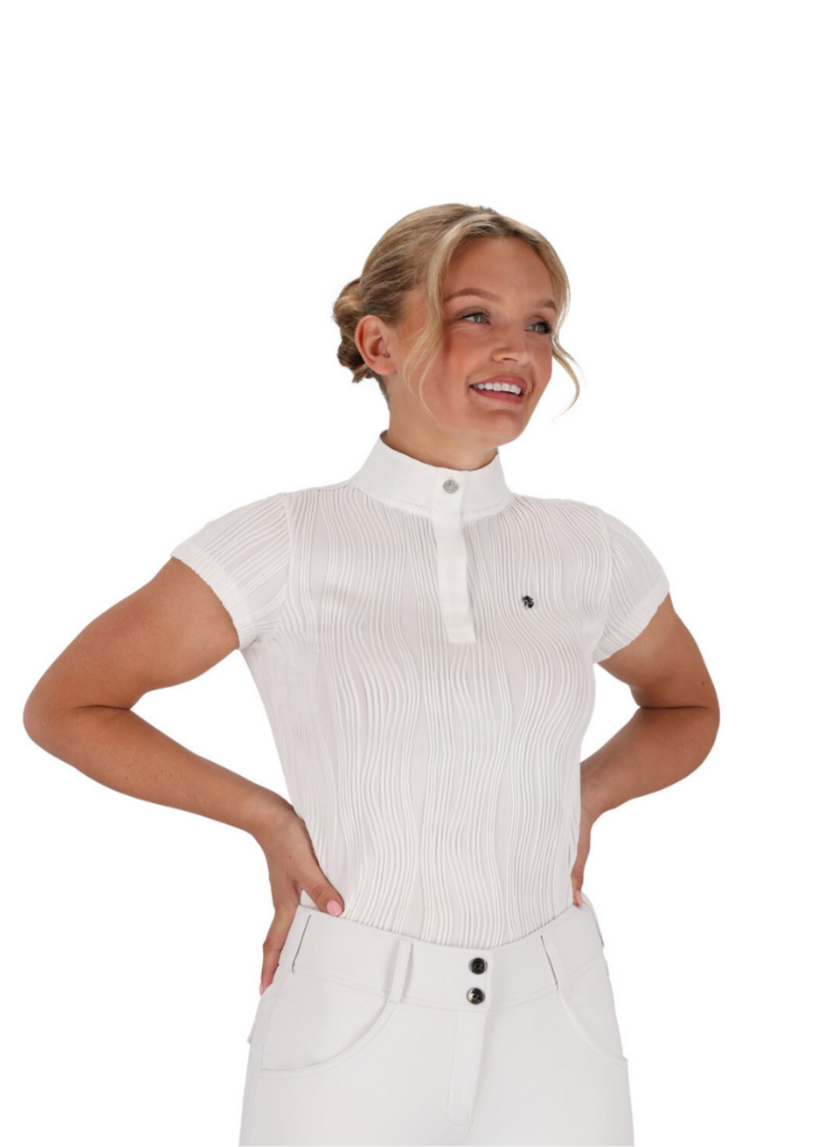 QHP QHP Kynlee Dames Wedstrijd Shirt 8917