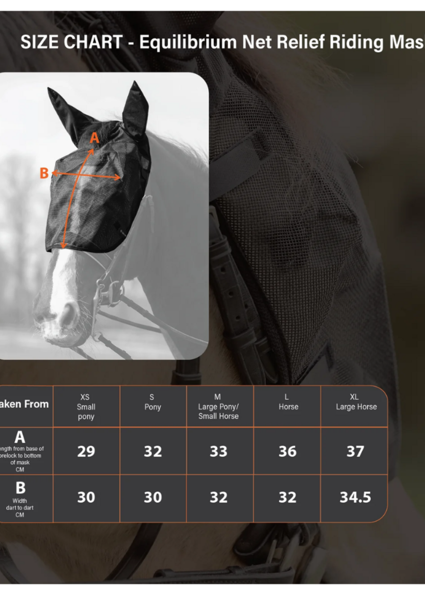 Equilibrium Equilibrium vliegenmasker om mee te rijden