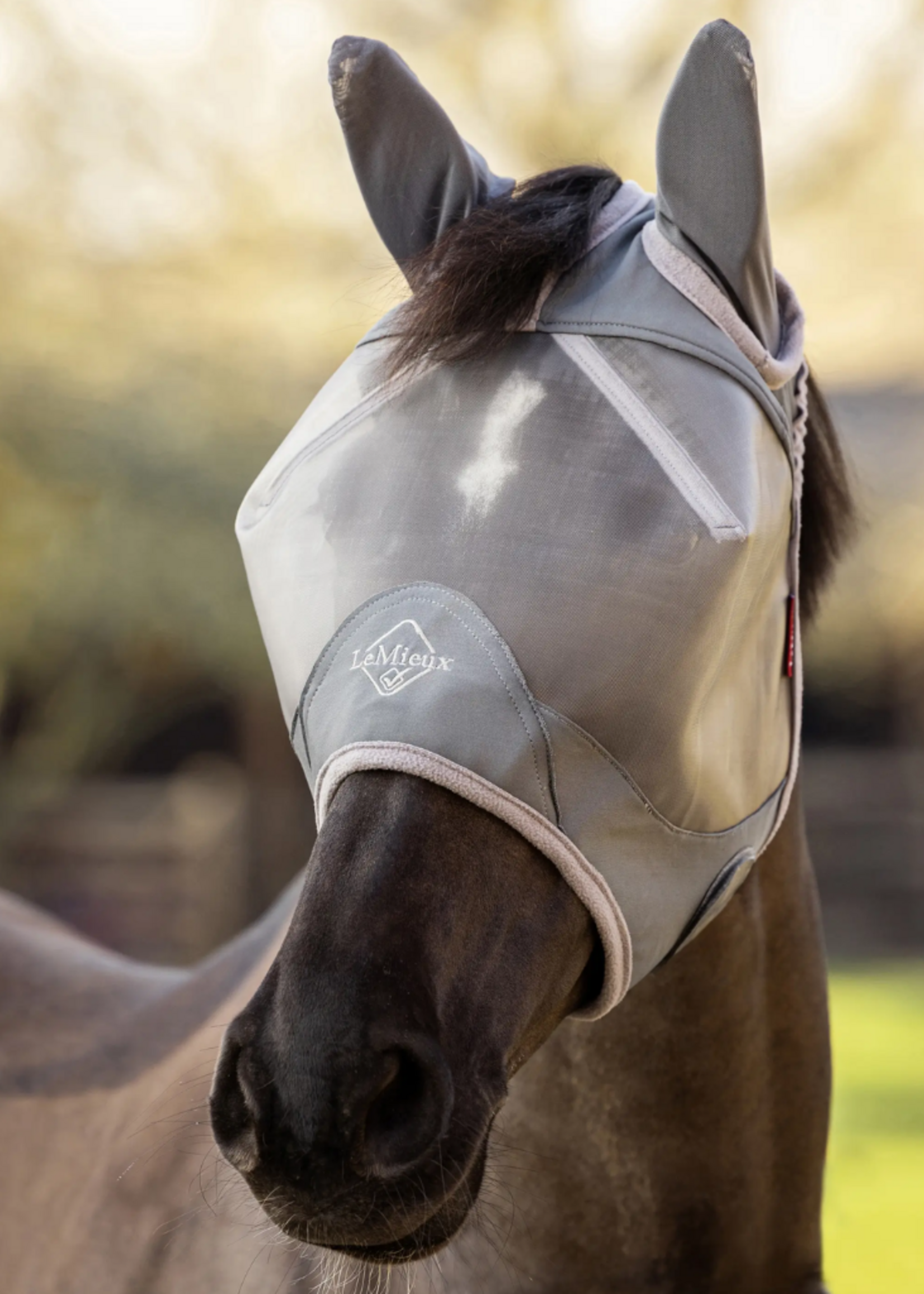 LeMieux Lemieux  Armour Vliegenmasker M Oren , Zonder Neus