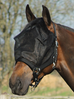 QHP QHP Vliegenmasker met Halster