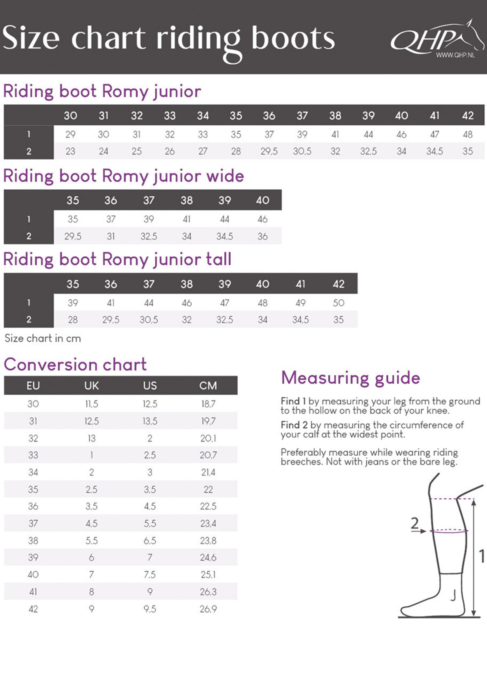 QHP QHP Romy Laarzen