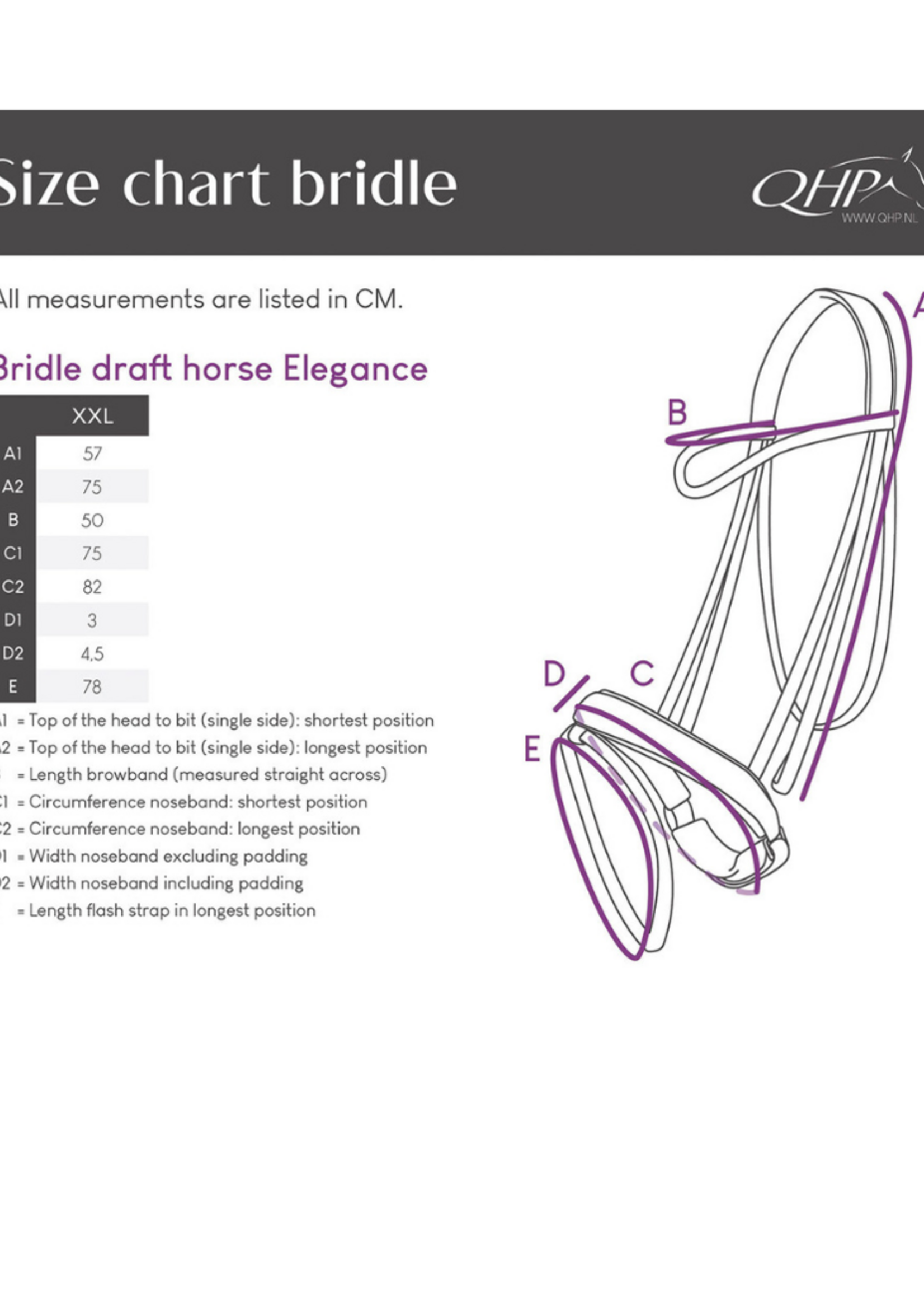 QHP QHP Draft Elegance  Hoofdstel