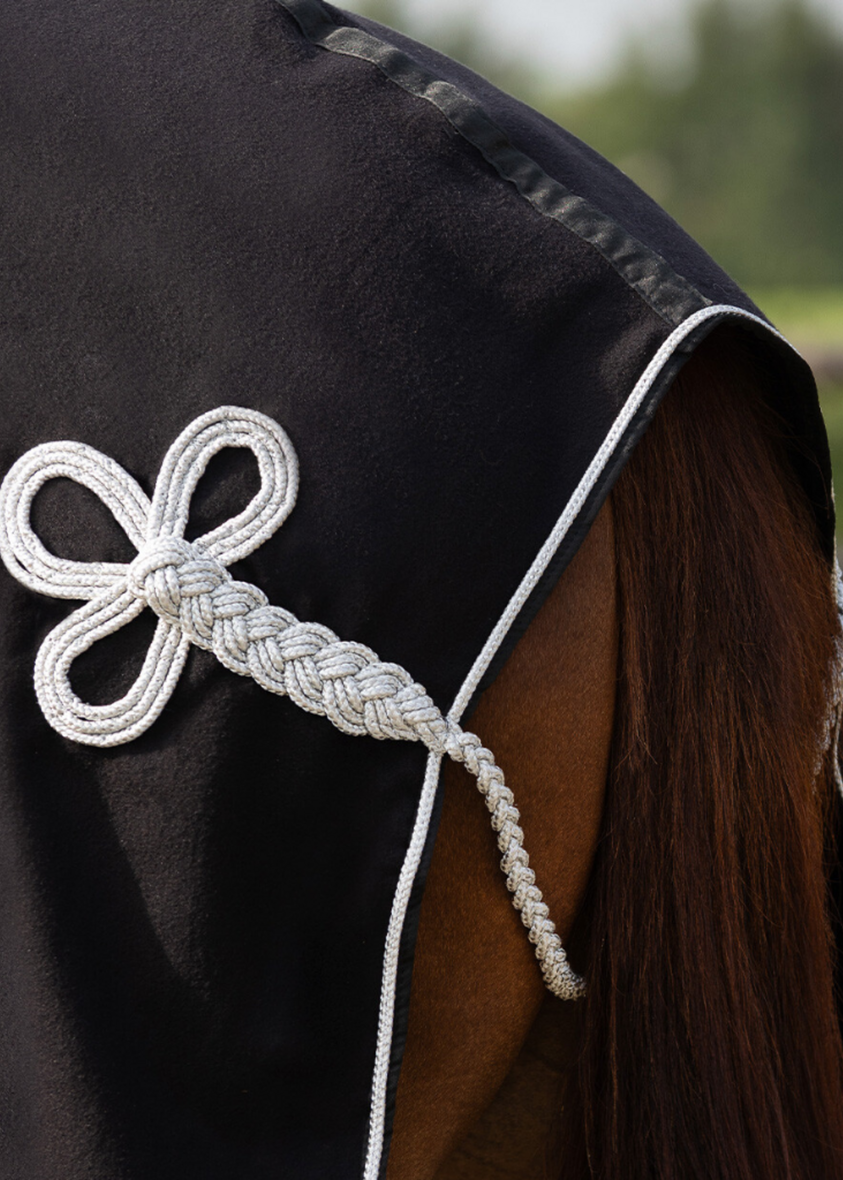 QHP QHP Fleece Ornament  Deken 6014