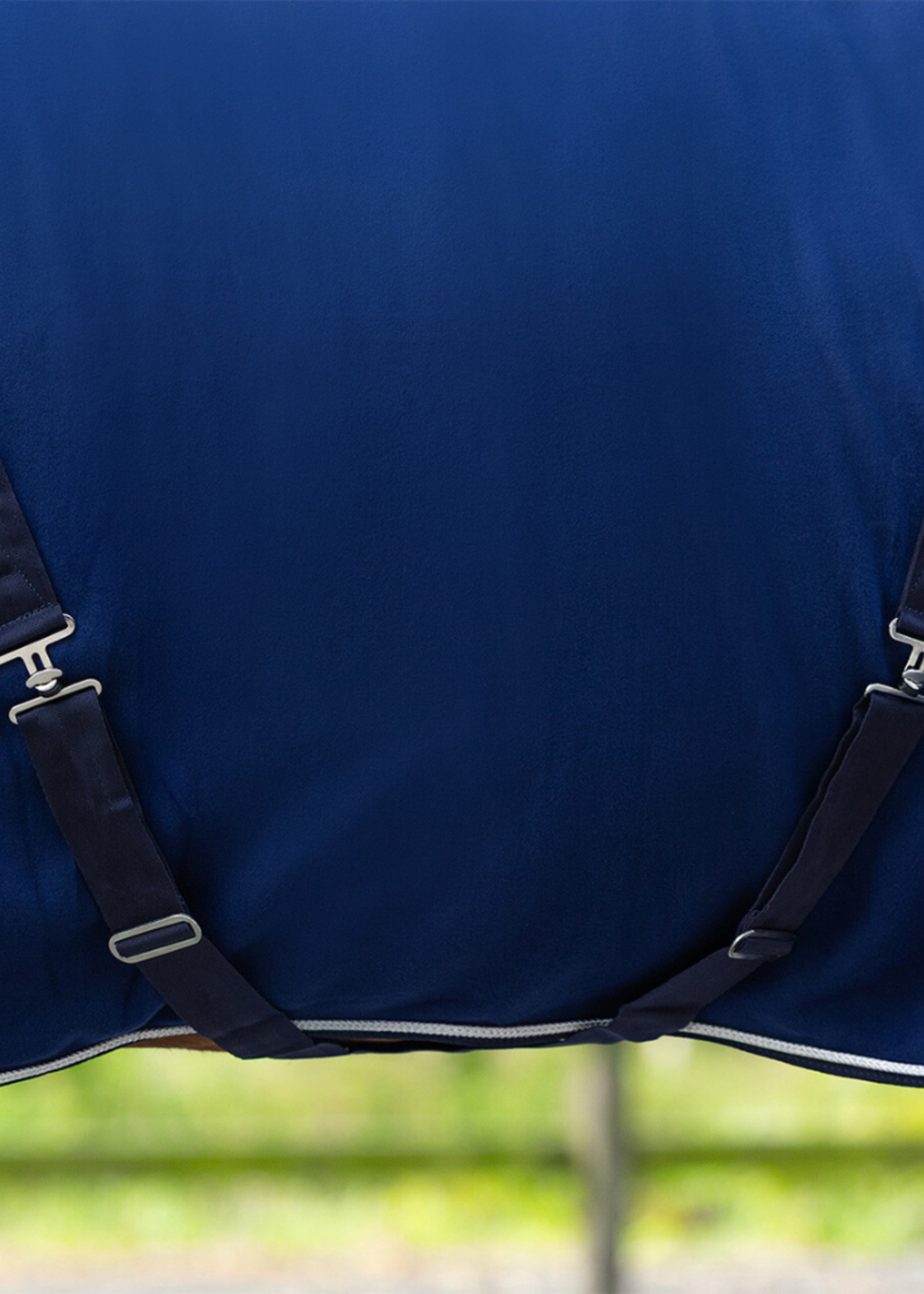 QHP QHP Basis Fleece Ornament Pony Deken  6014