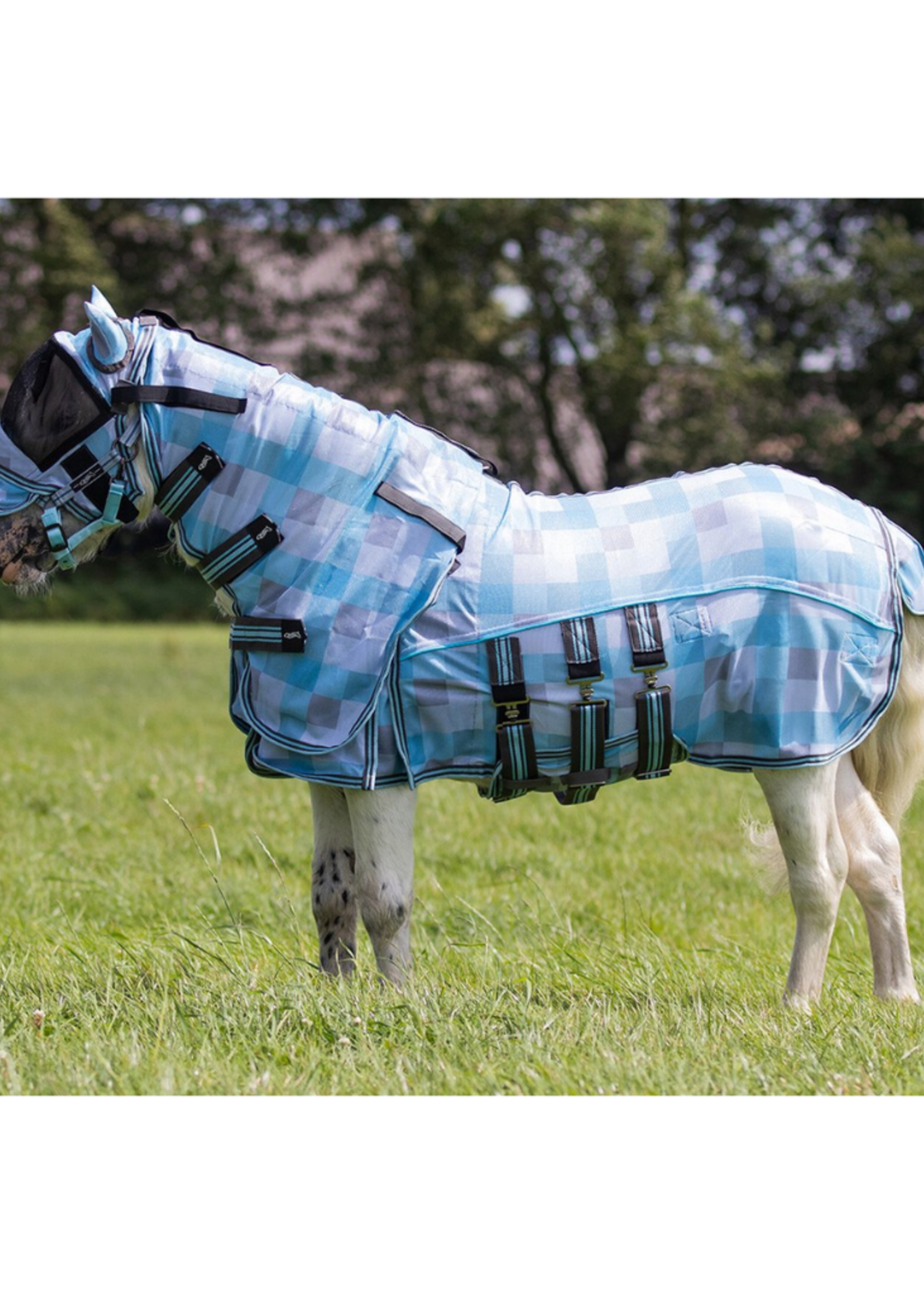QHP QHP Vliegendeken met nek en kap Falabella 6184