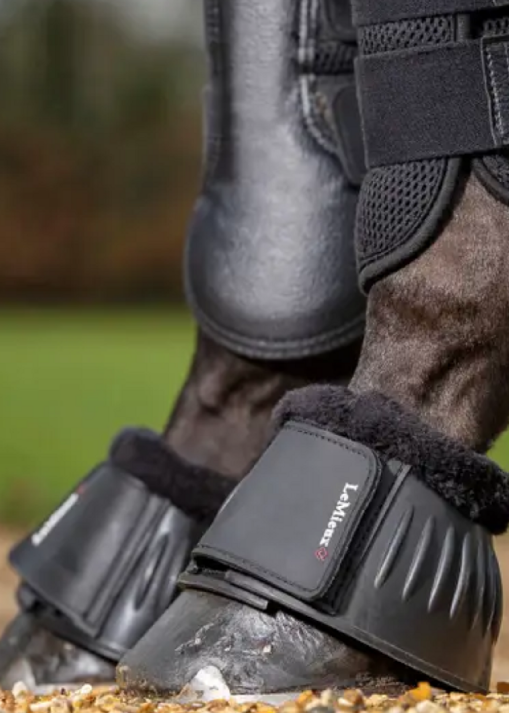 LeMieux LeMieux fleece rubberen springschoenen Zwart 8532