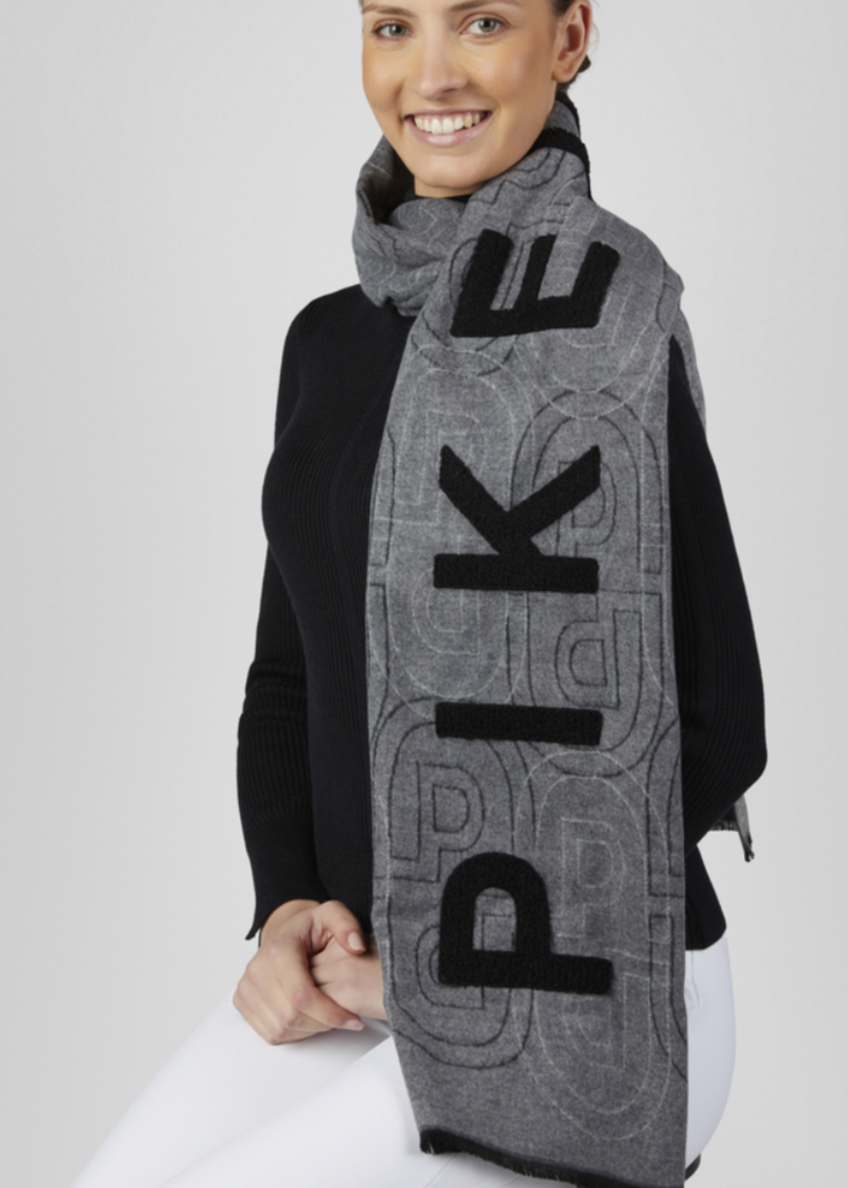 Pikeur Pikeur Scarf Sjaal 284700 Grijs