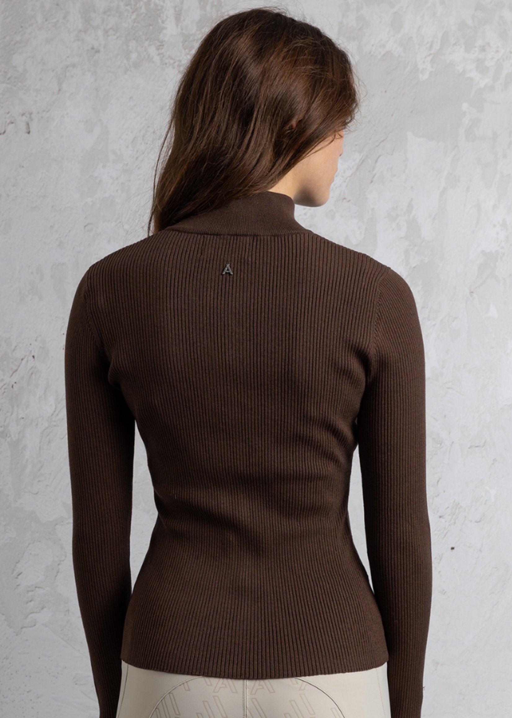 Anky Anky Slim Fit Cardigan Dames Vest A67320 Chestnut