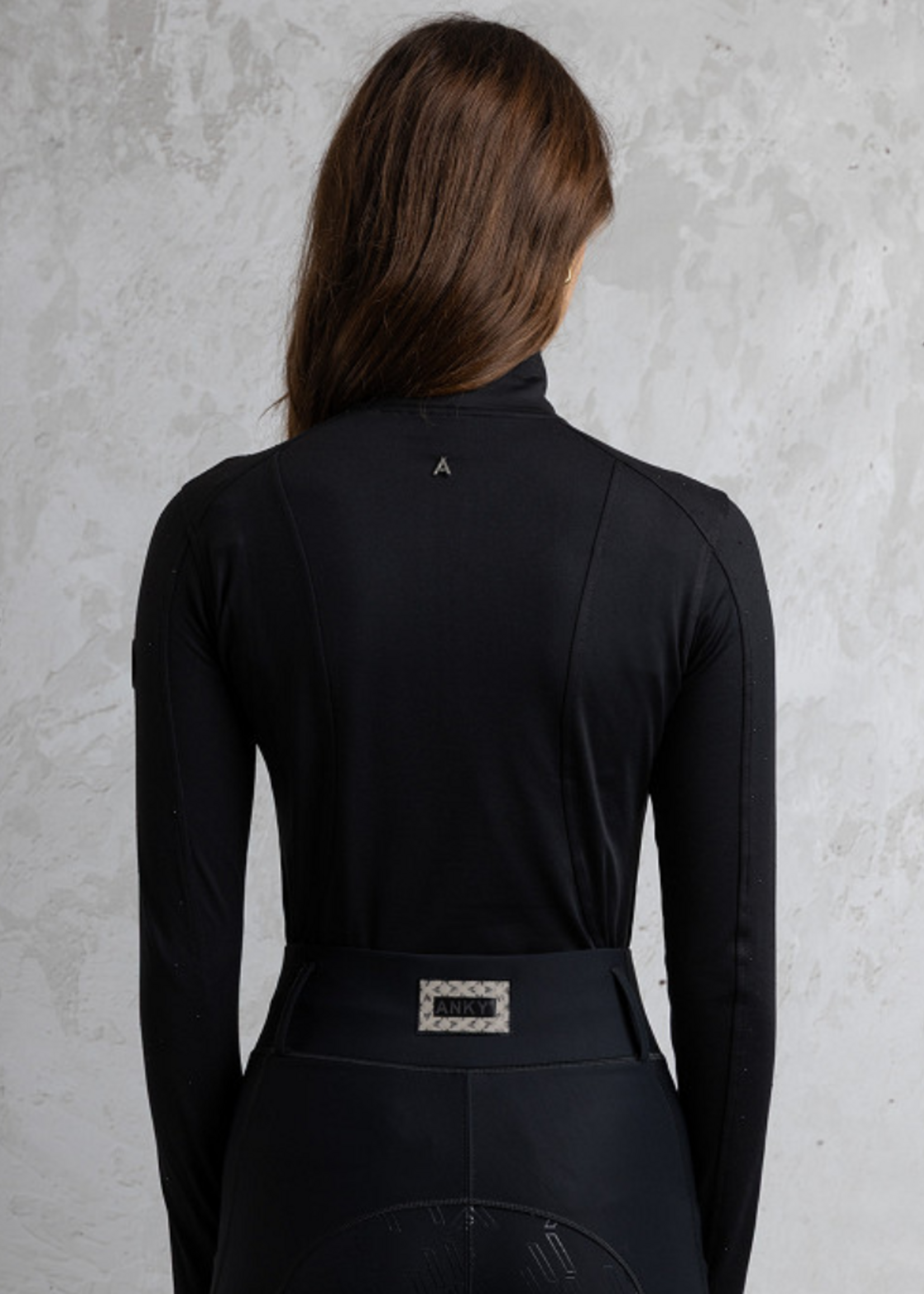 Anky Anky Half Zip Pullover A67319 Zwart