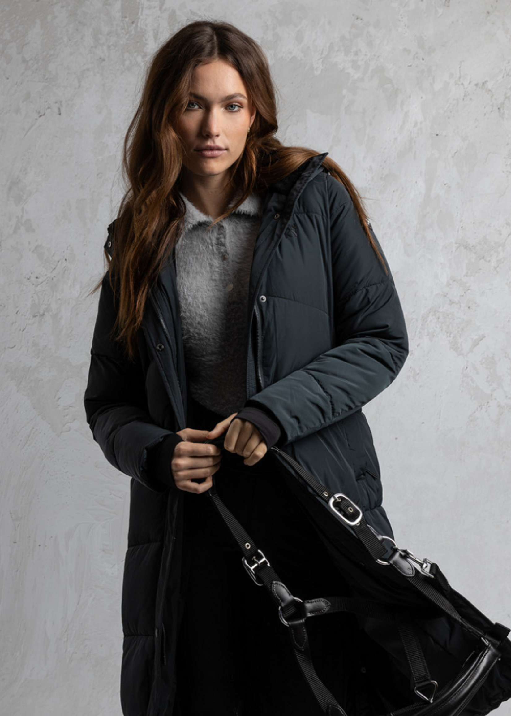 Anky Anky Lange Puffer dames jas A65183