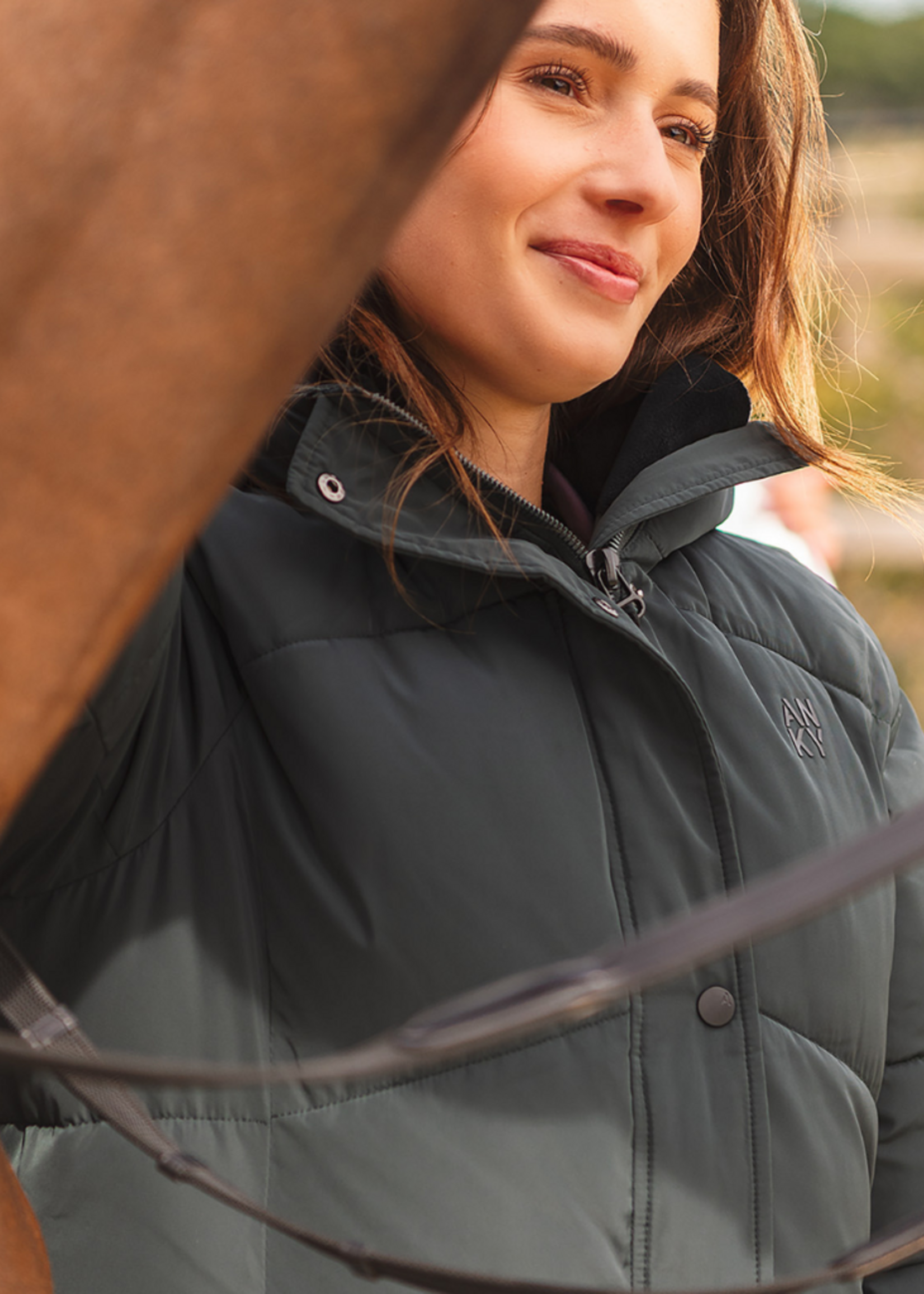 Anky Anky Lange Puffer dames jas A65183