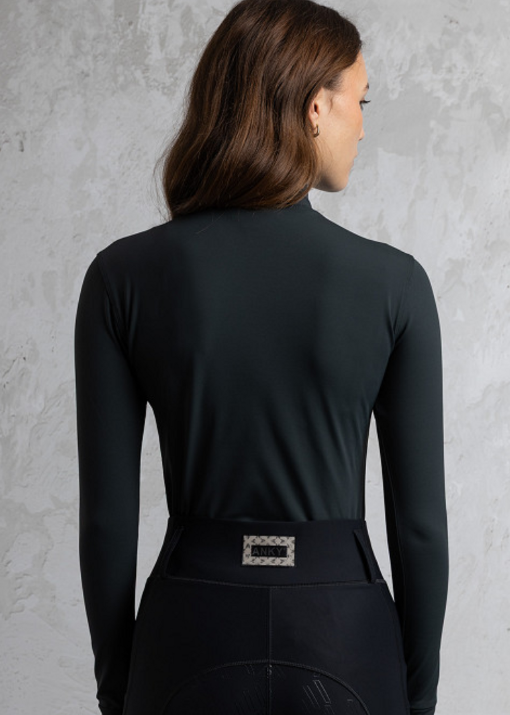 Anky ANKY Mockneck Dames Shirt  A67317 Forest River
