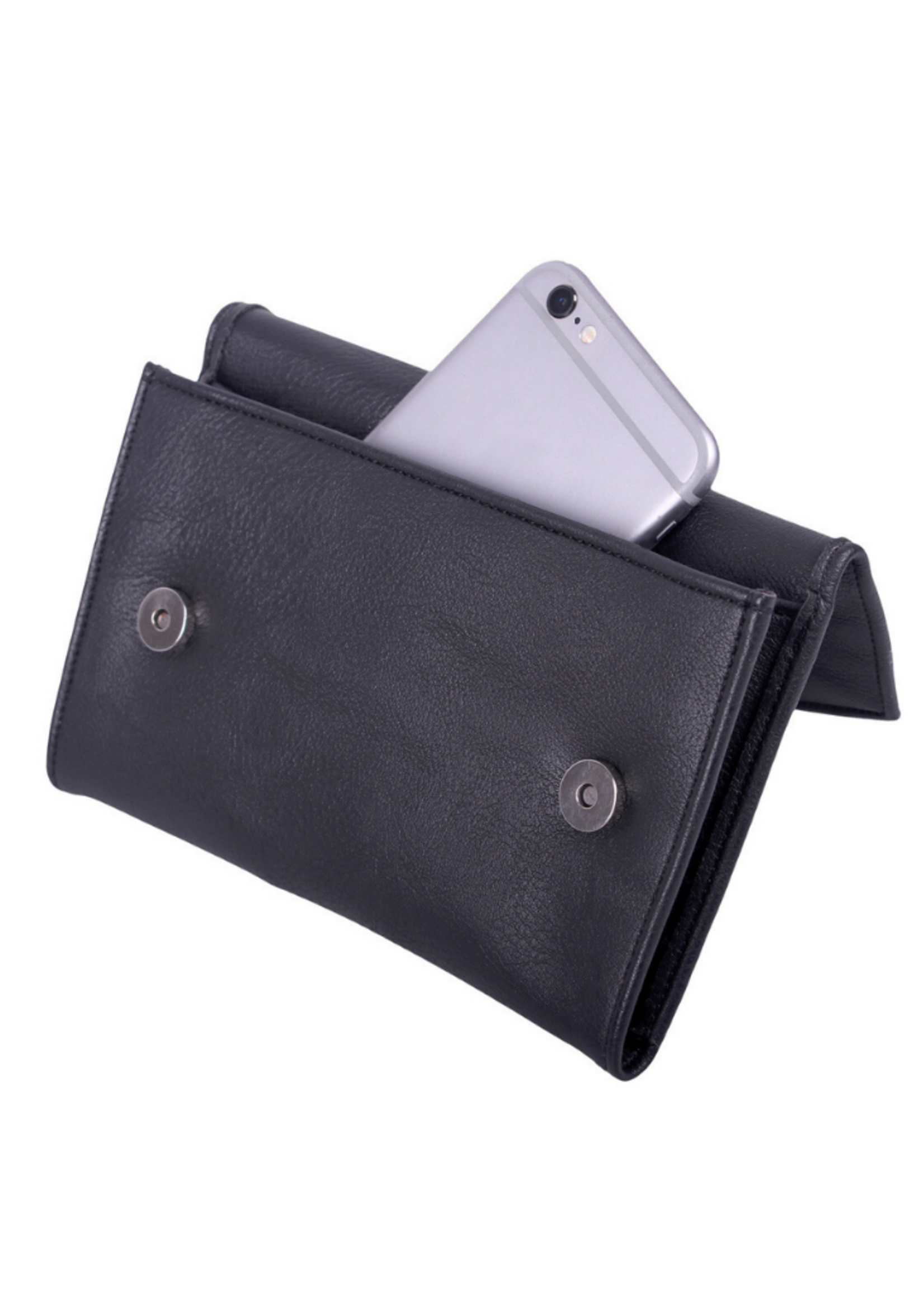 QHP QHP Telefoon Zakje 8415 Zwart