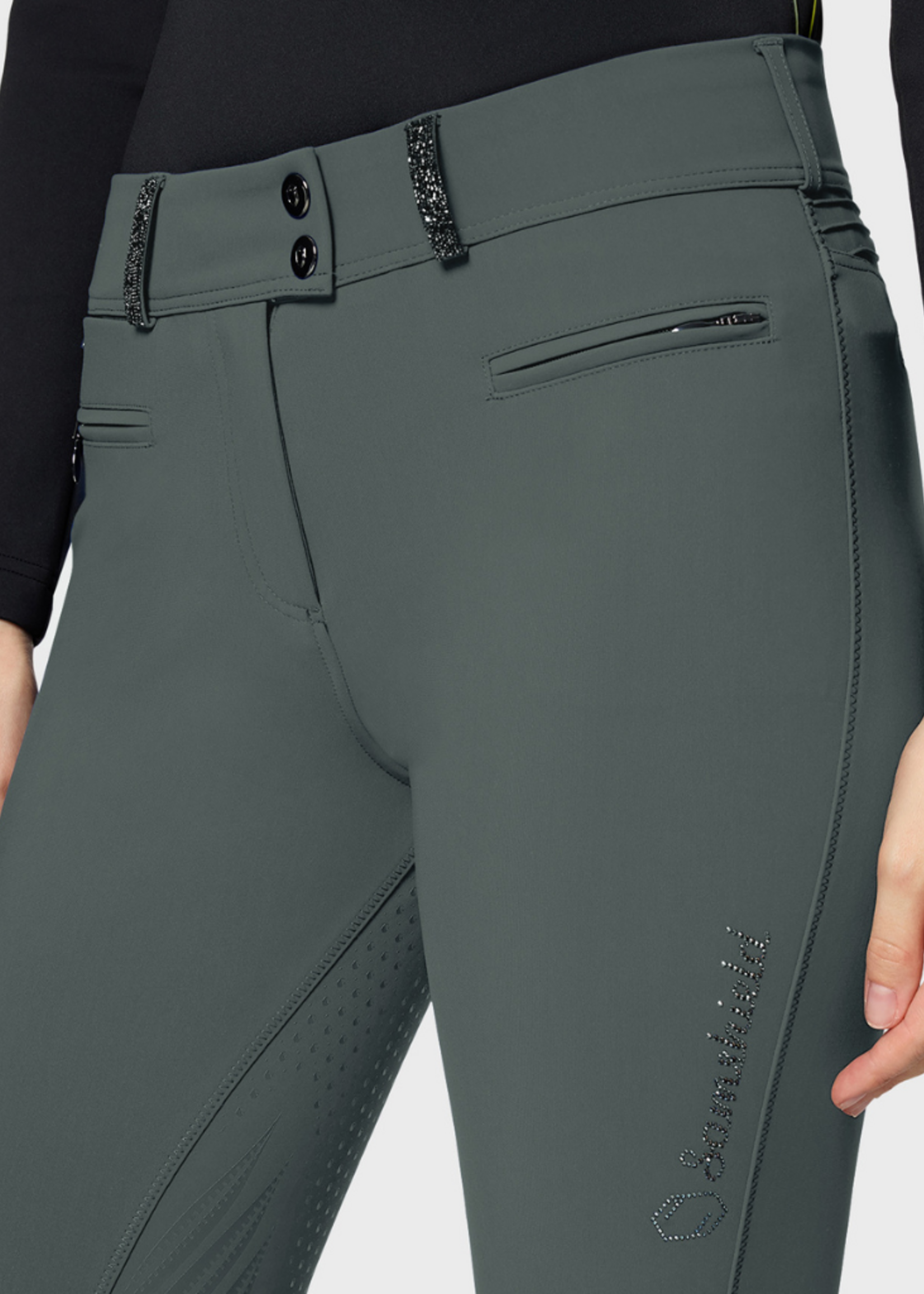 Samshield Samshield Clara Crystal Fabric Full Grip Dames Broek