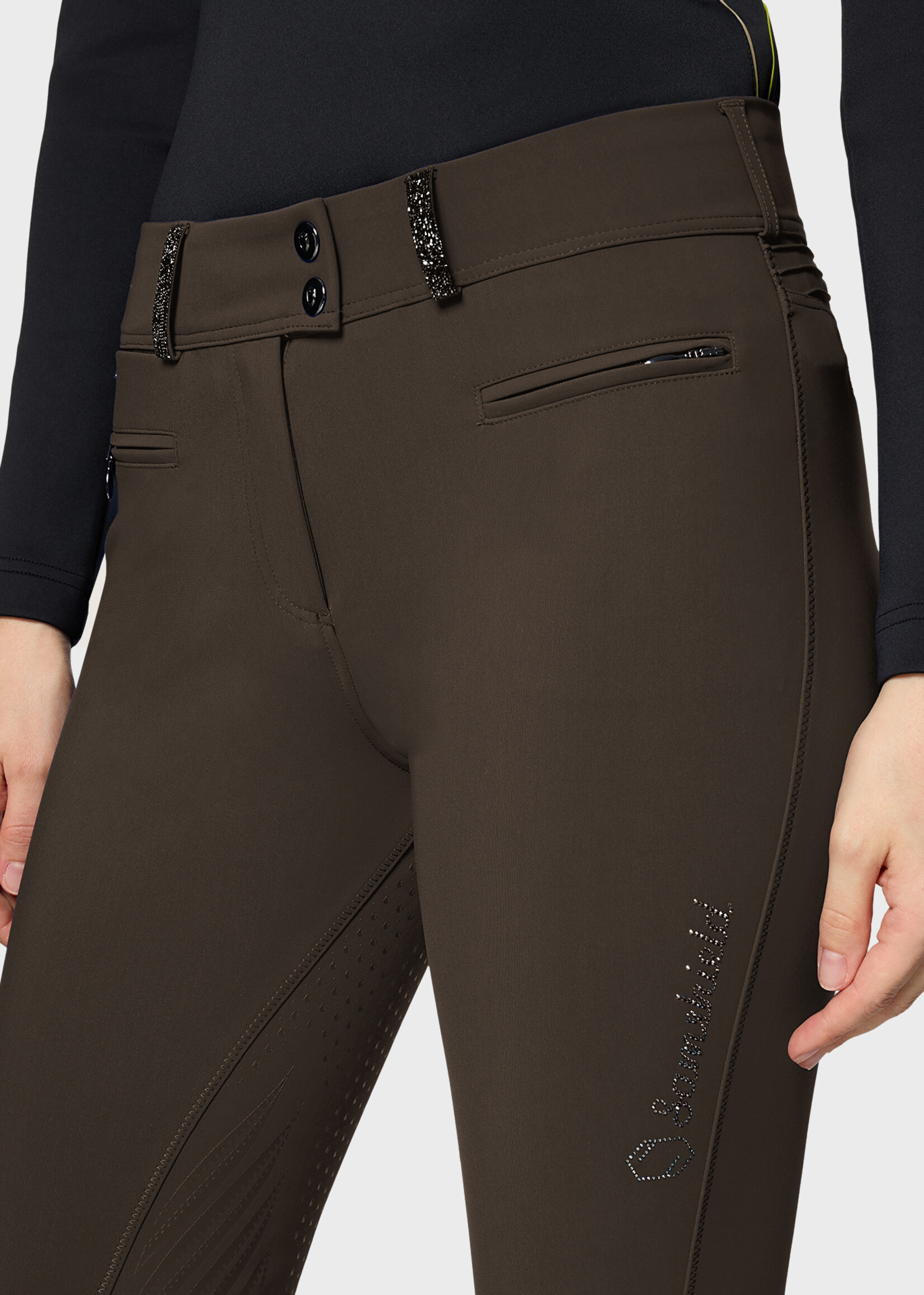 Samshield Samshield Clara Crystal Fabric Full Grip Dames Broek