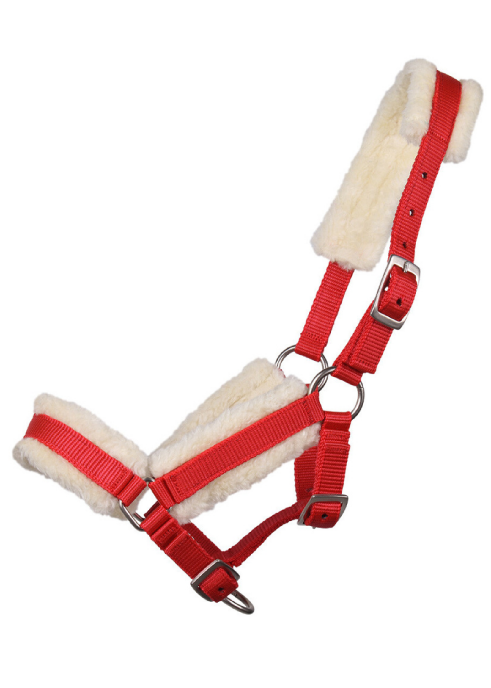 QHP QHP Halster Veulen Met Bont 1122