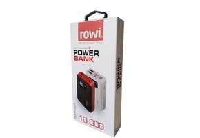 Rowi Powerbank 10.000 mAh | RW-P57 | Weiß